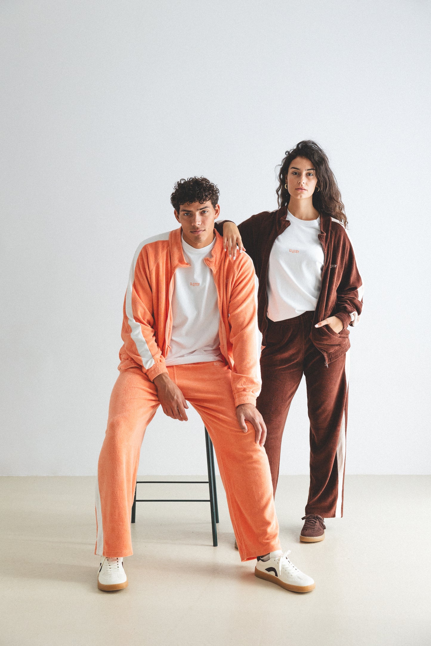 APRICOT JACKET OHNE PROJECT x CLOTSY BRAND