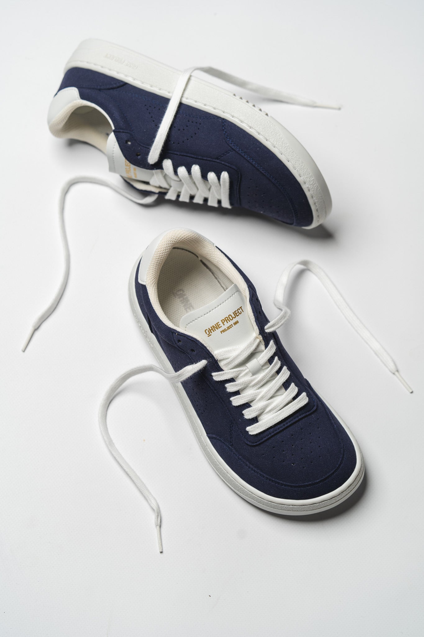 Barefoot Sneaker 060 Suede Blue Navi 4