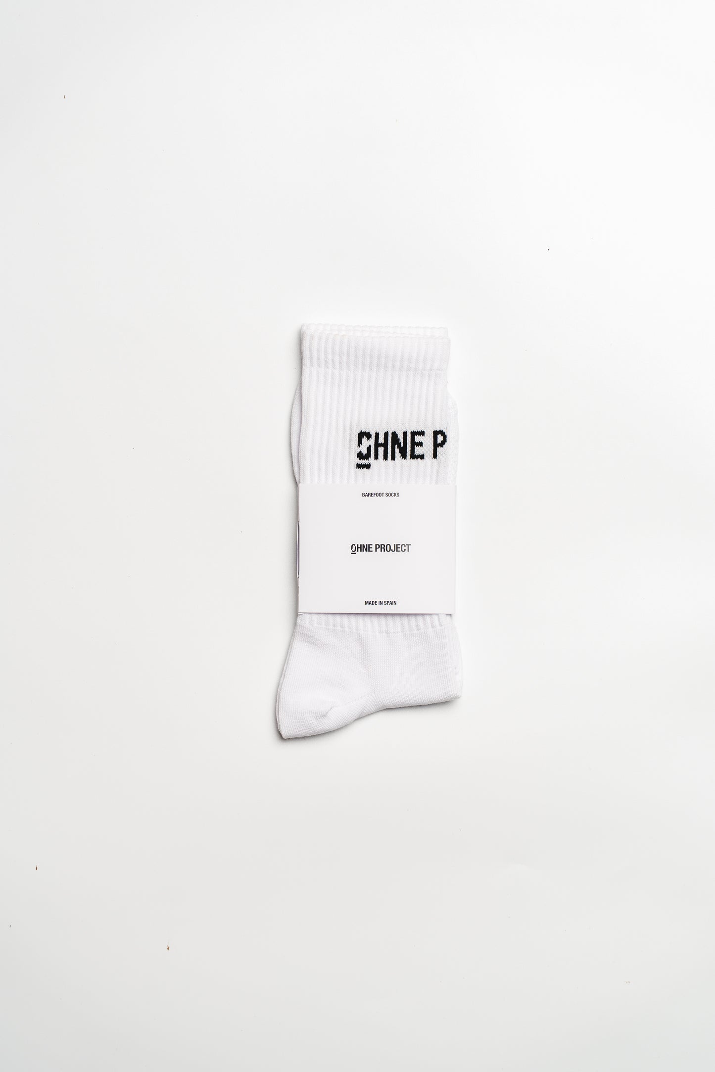 BAREFOOT HERITAGE SOCKS WHITE / BLACK