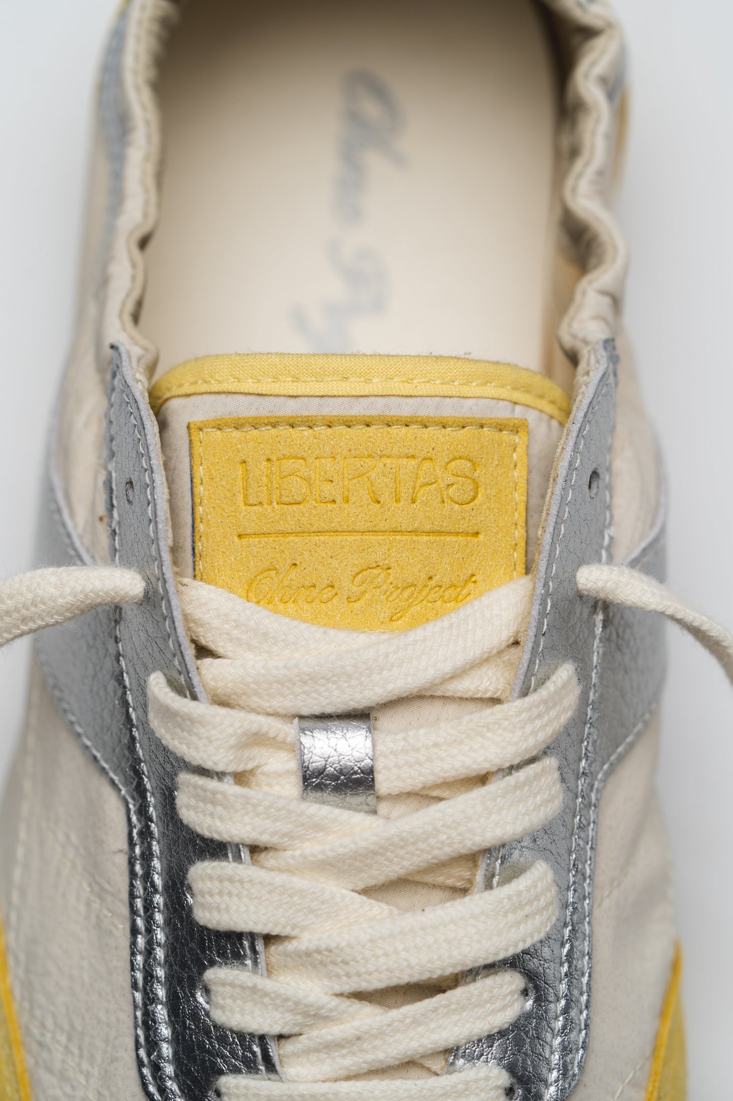 BAREFOOT SNEAKERINA KIMA LIBERTAS SILVER YELLOW