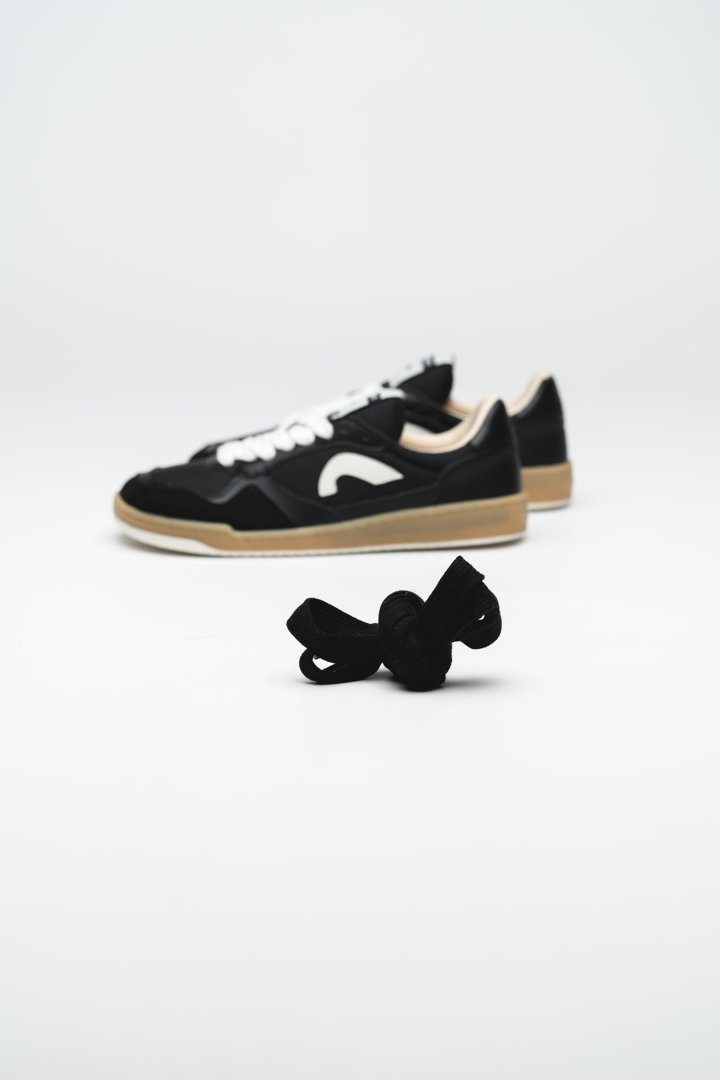 Barefoot Sneaker 080 Wide Black Gum 7