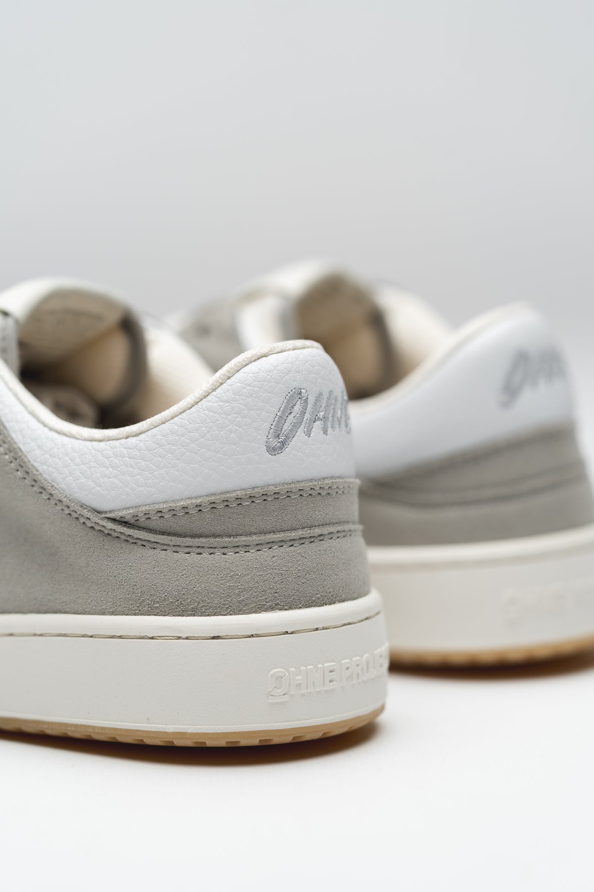 089 Wide Barfuß Sneaker Grey Wolf Ohne Project - Detailansicht der Sohle