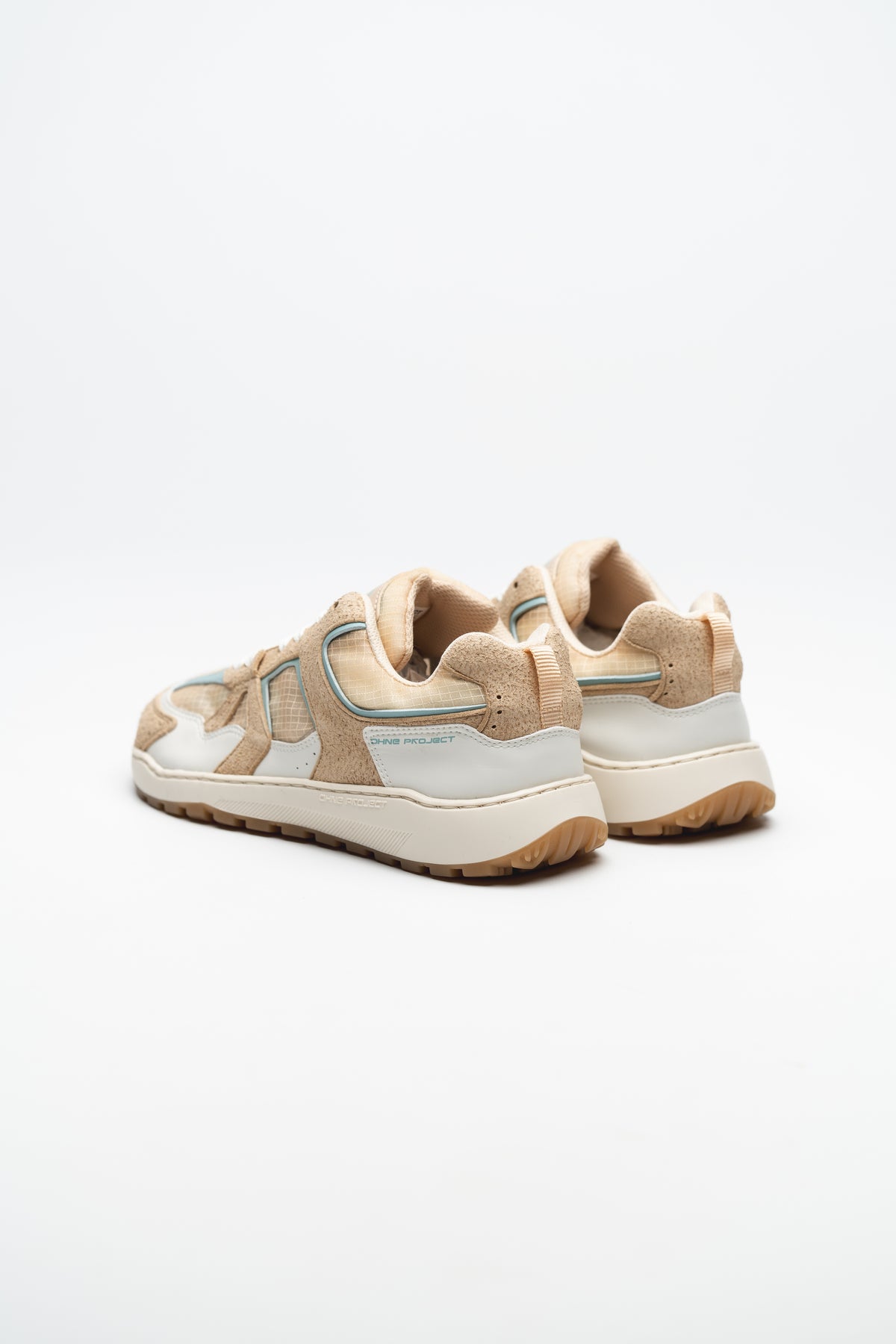 Barfuß Sneaker Retro Run Ice Cream | Beige | Ohne Project 5