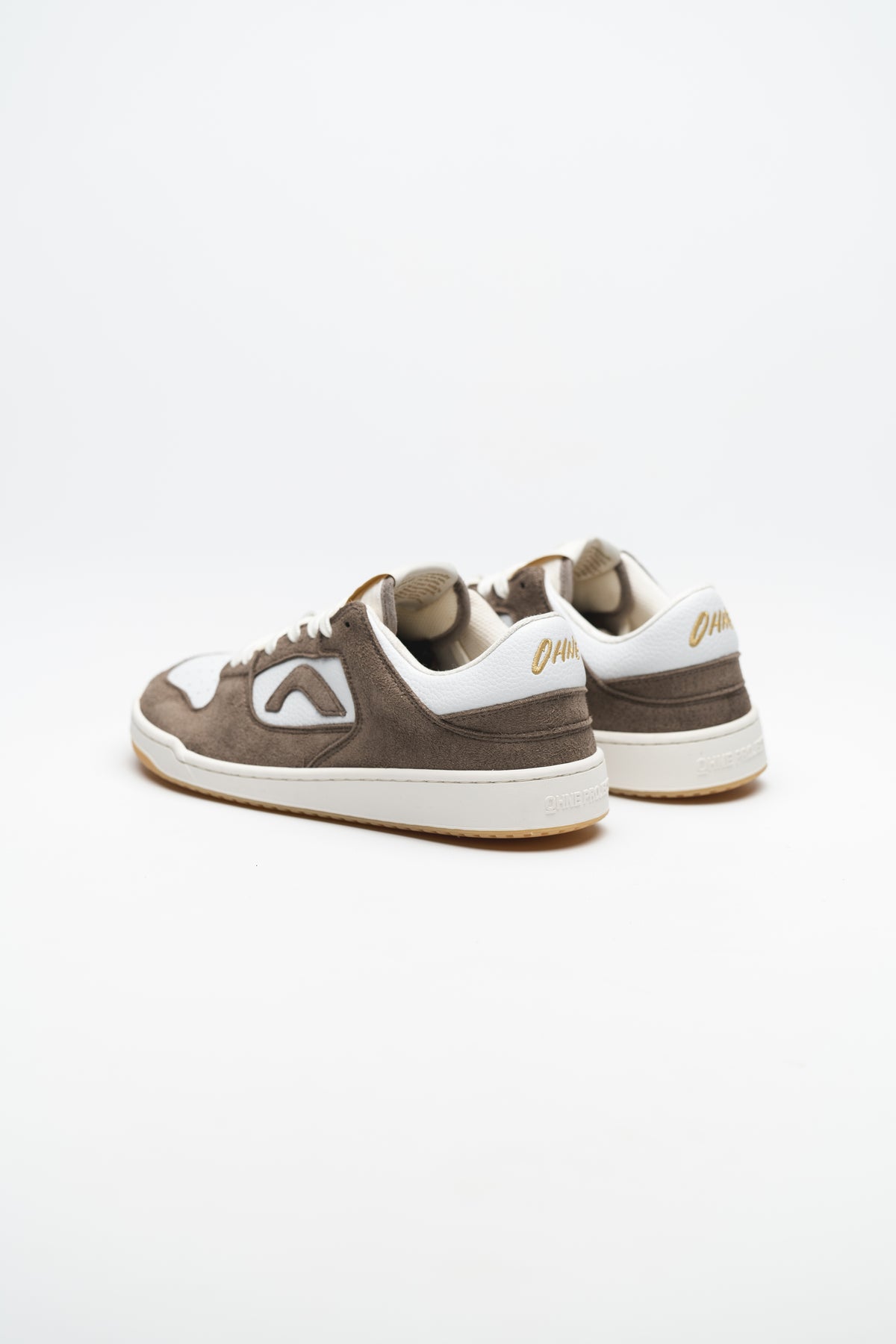 089 Wide Barfuß Sneaker Smoky Taupe Ohne Project - Rückansicht