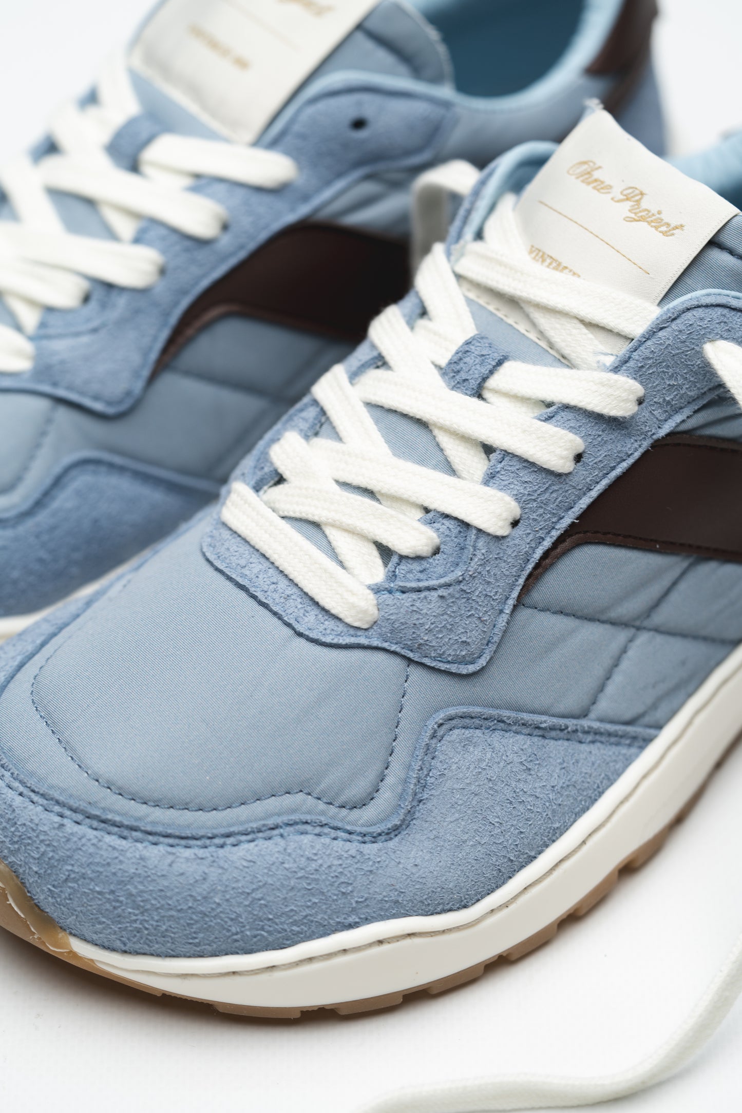 Barefoot Sneakers Retro Run Vintage Ash Blue Ohne Project 8