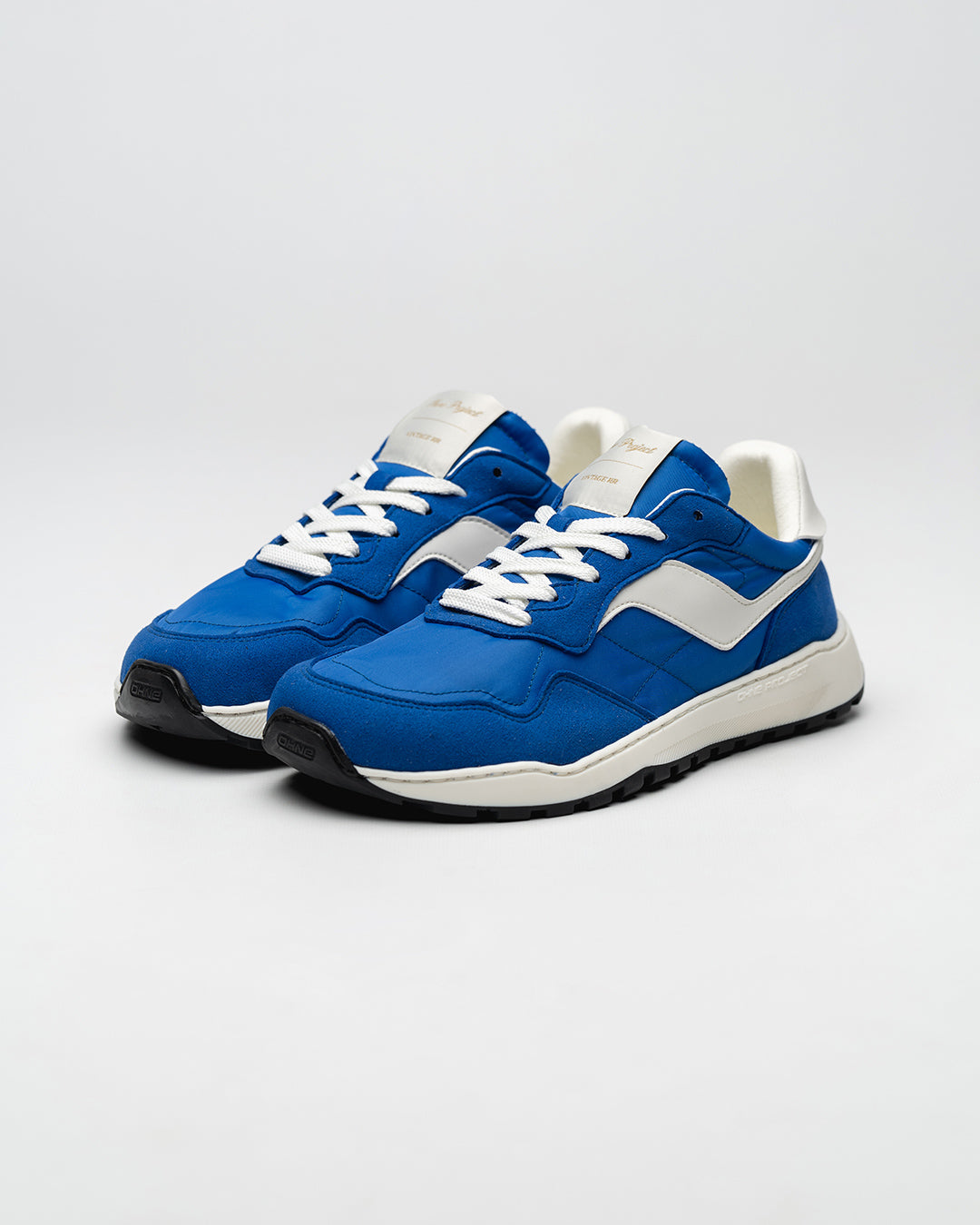 Zapatillas Barefoot Retro Run Vintage Blue Sea vista puntera
