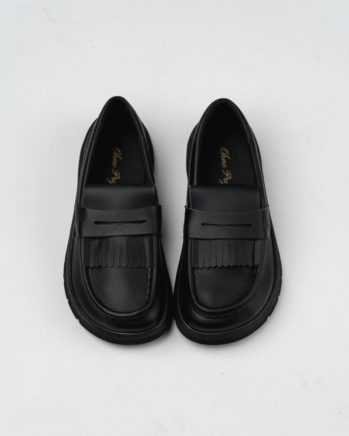 Barefoot Loafer Luma Black Ohne Project top view