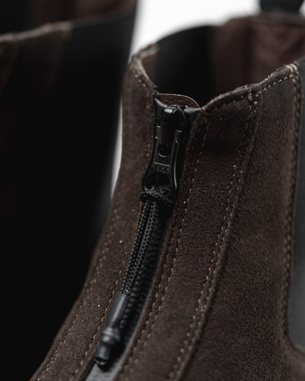 Barefoot Chelsea Boot Zuri Ground Ohne Project zipper view