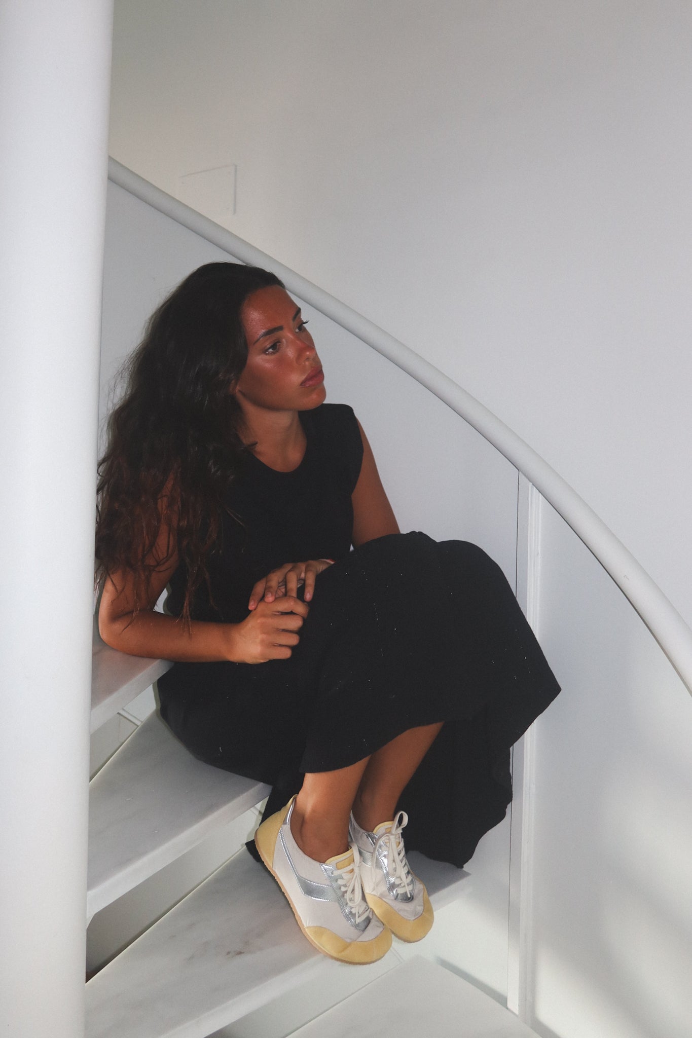 BAREFOOT SNEAKERINA KIMA LIBERTAS SILVER YELLOW