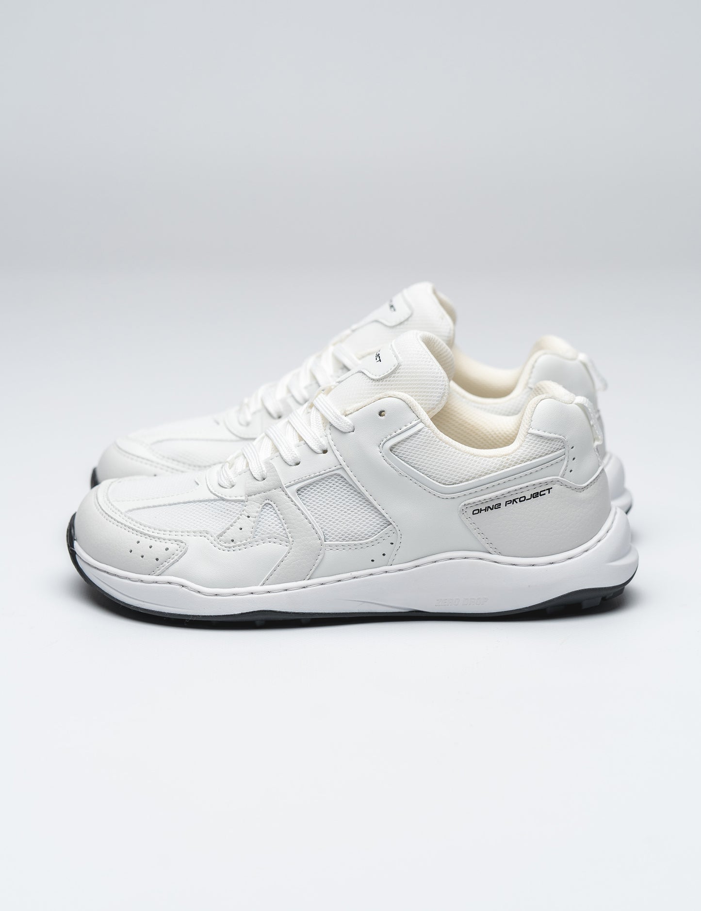 Barefoot Sneaker Retro Run All White 1