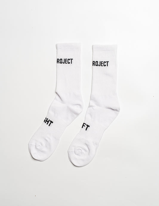 BAREFOOT HERITAGE SOCKS WHITE / BLACK