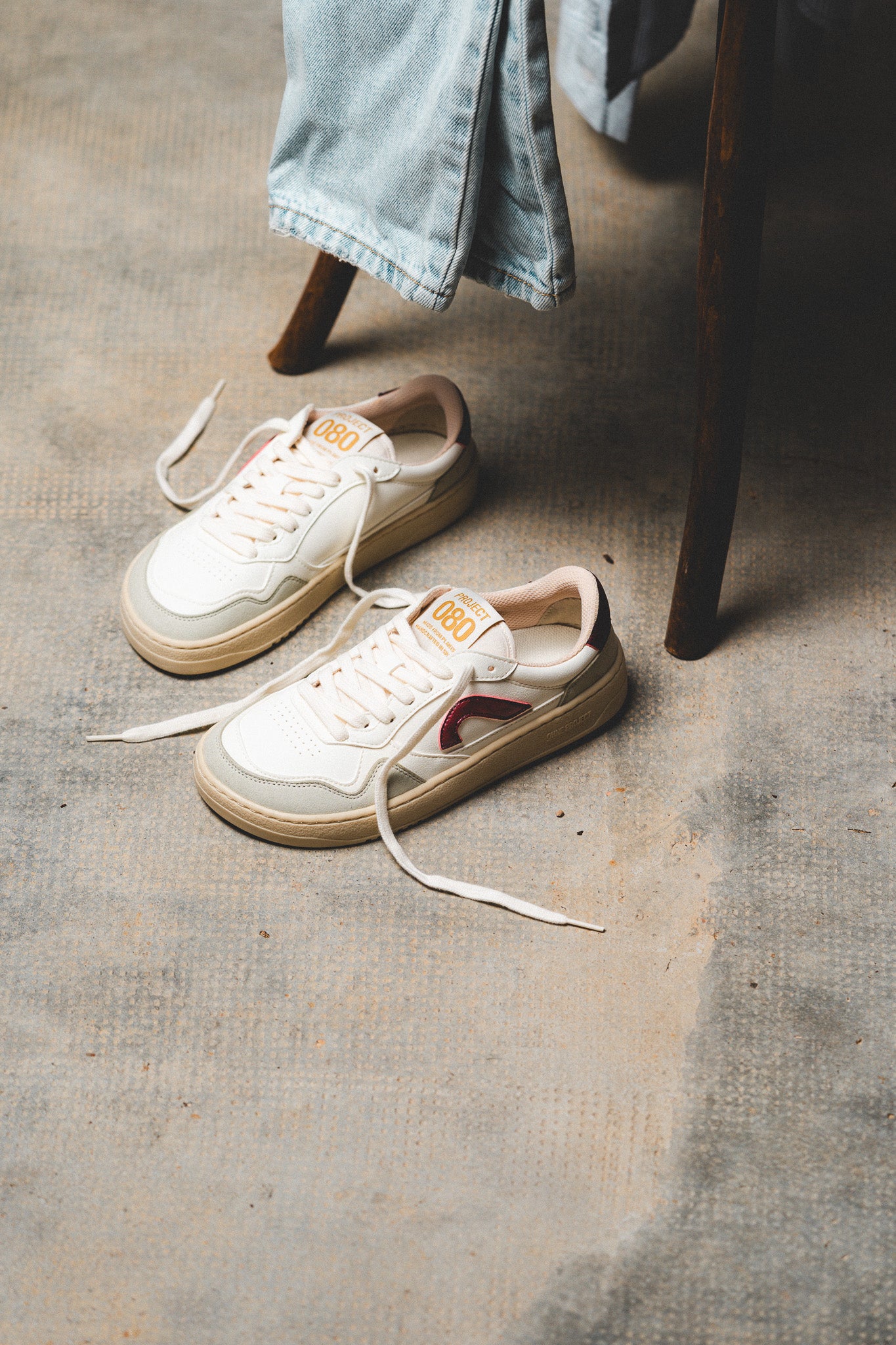 HERITAGE CHERRY - PROJECT 080 BAREFOOT SNEAKER