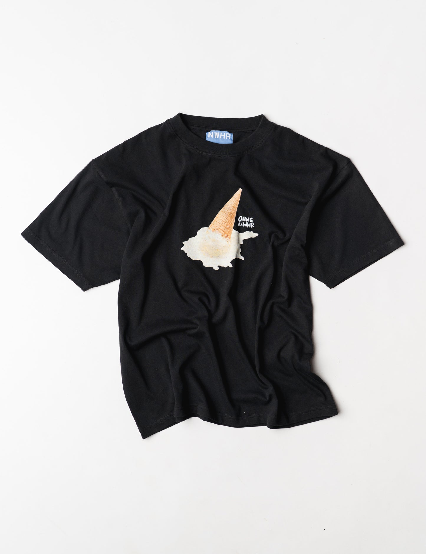 black t-shirt Ohne Project x Nowhere