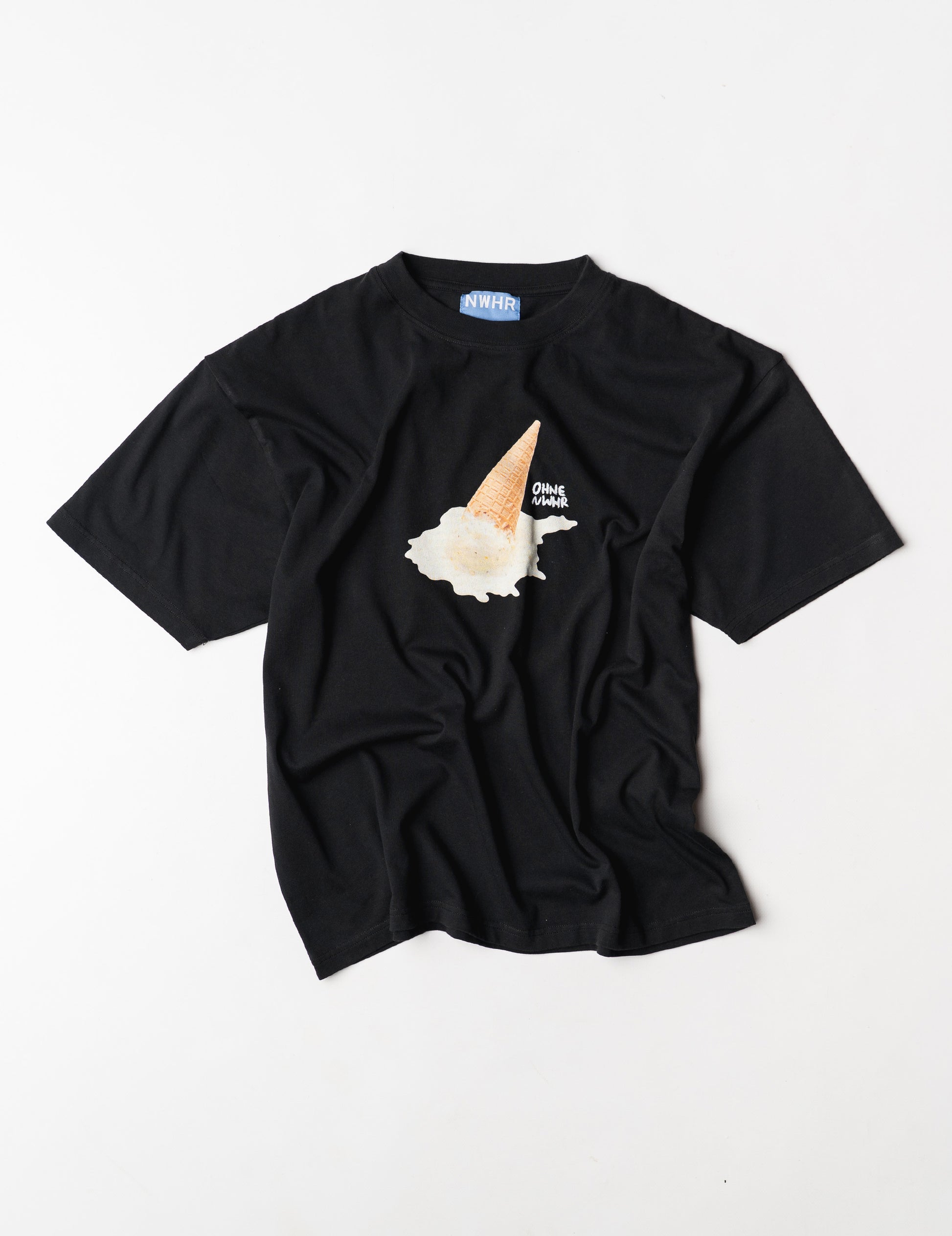 black t-shirt Ohne Project x Nowhere