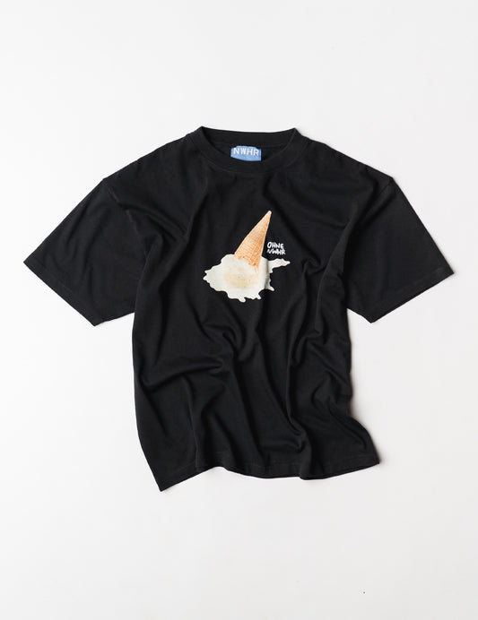 black t-shirt Ohne Project x Nowhere