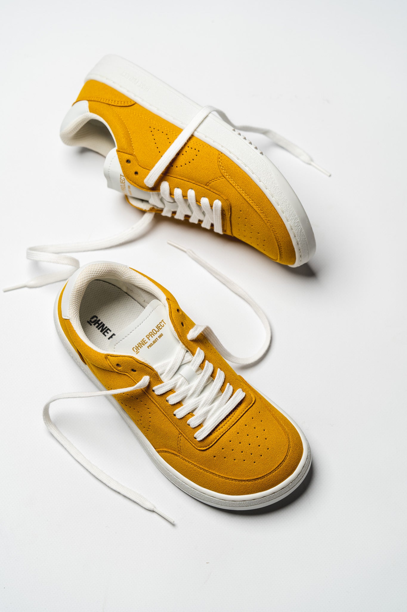 Barefoot Sneaker 060 Suede Mustard 4