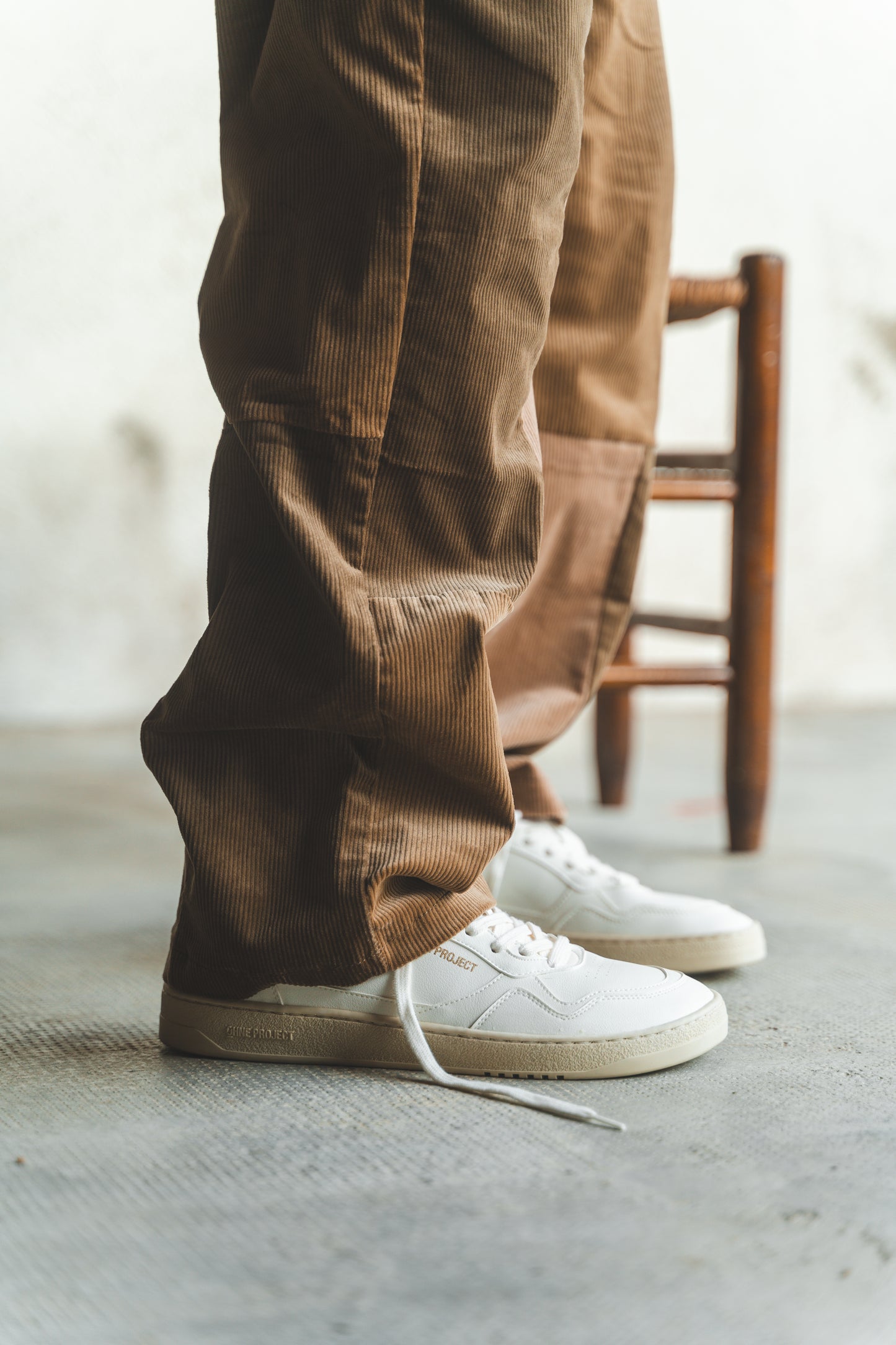 VINTAGE WHITE- PROJECT 080 BAREFOOT SNEAKER