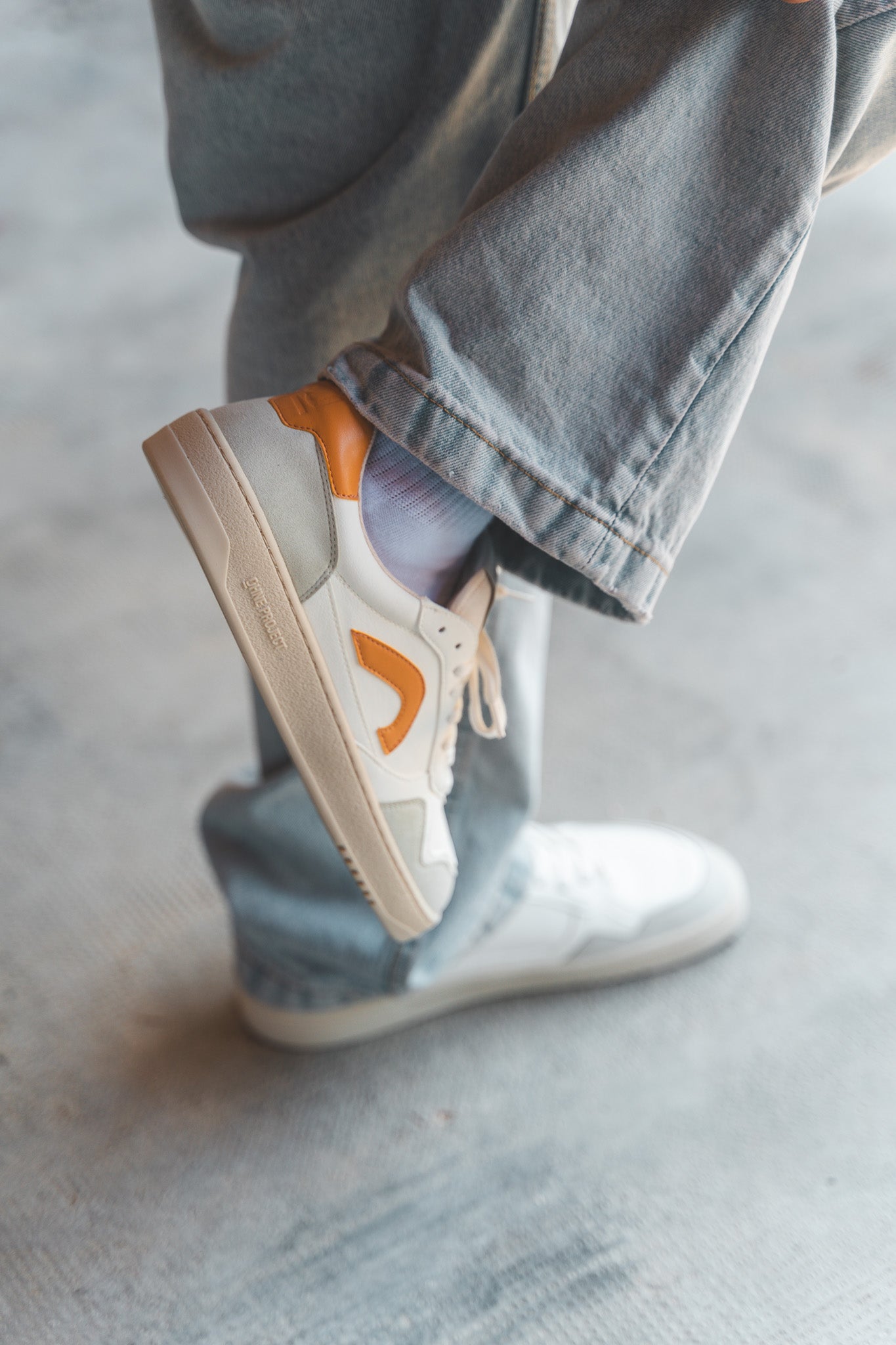 HERITAGE ORANGE - PROJECT 080 BAREFOOT SNEAKER