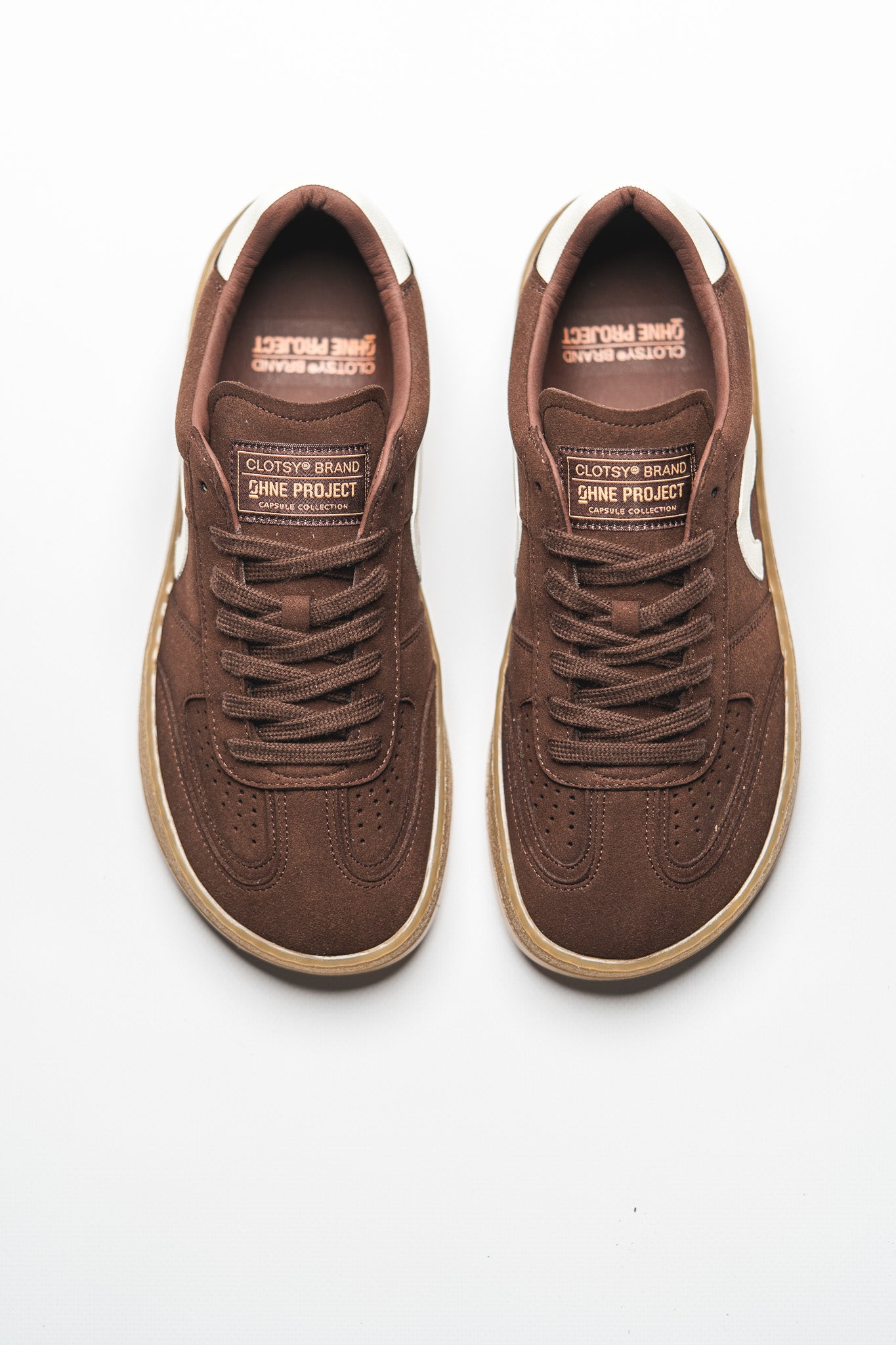 OHNE PROJECT x CLOTSY BRAND BROWN - PROJECT 070 BAREFOOT SNEAKER