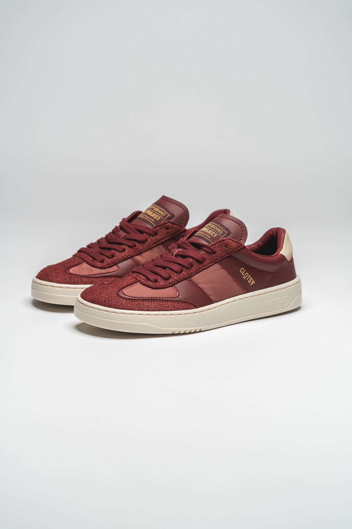 BAREFOOT SNEAKER 070 BURGUNDY OHNE PROJECT x CLOTSY BRAND