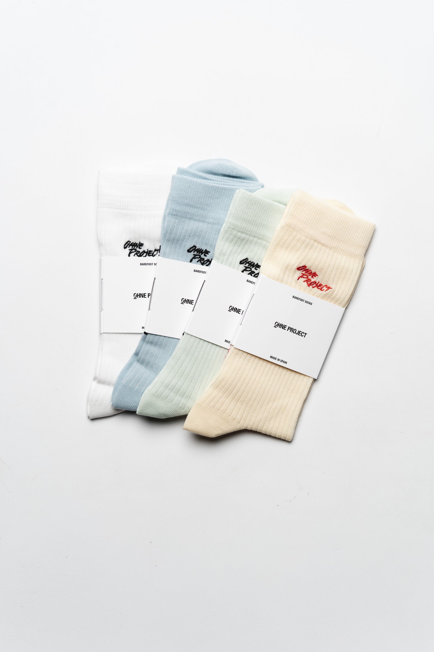 BAREFOOT CLASSIC CALCETINES CREAM / RED