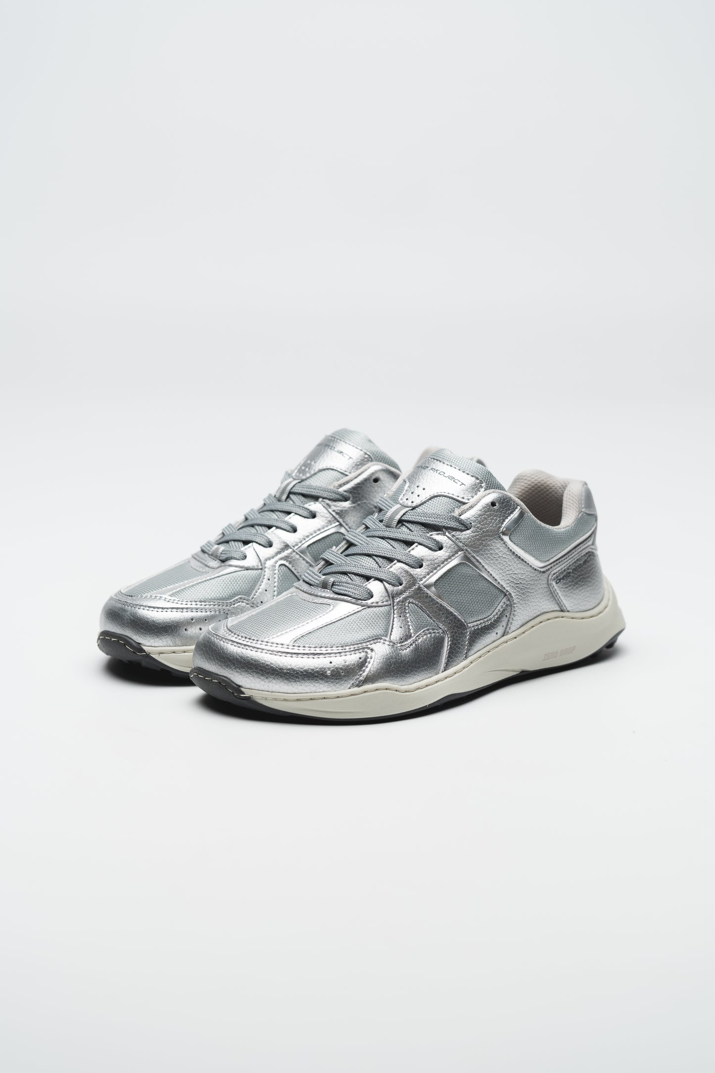 Barefoot Sneaker Retro Run Full Silver 3