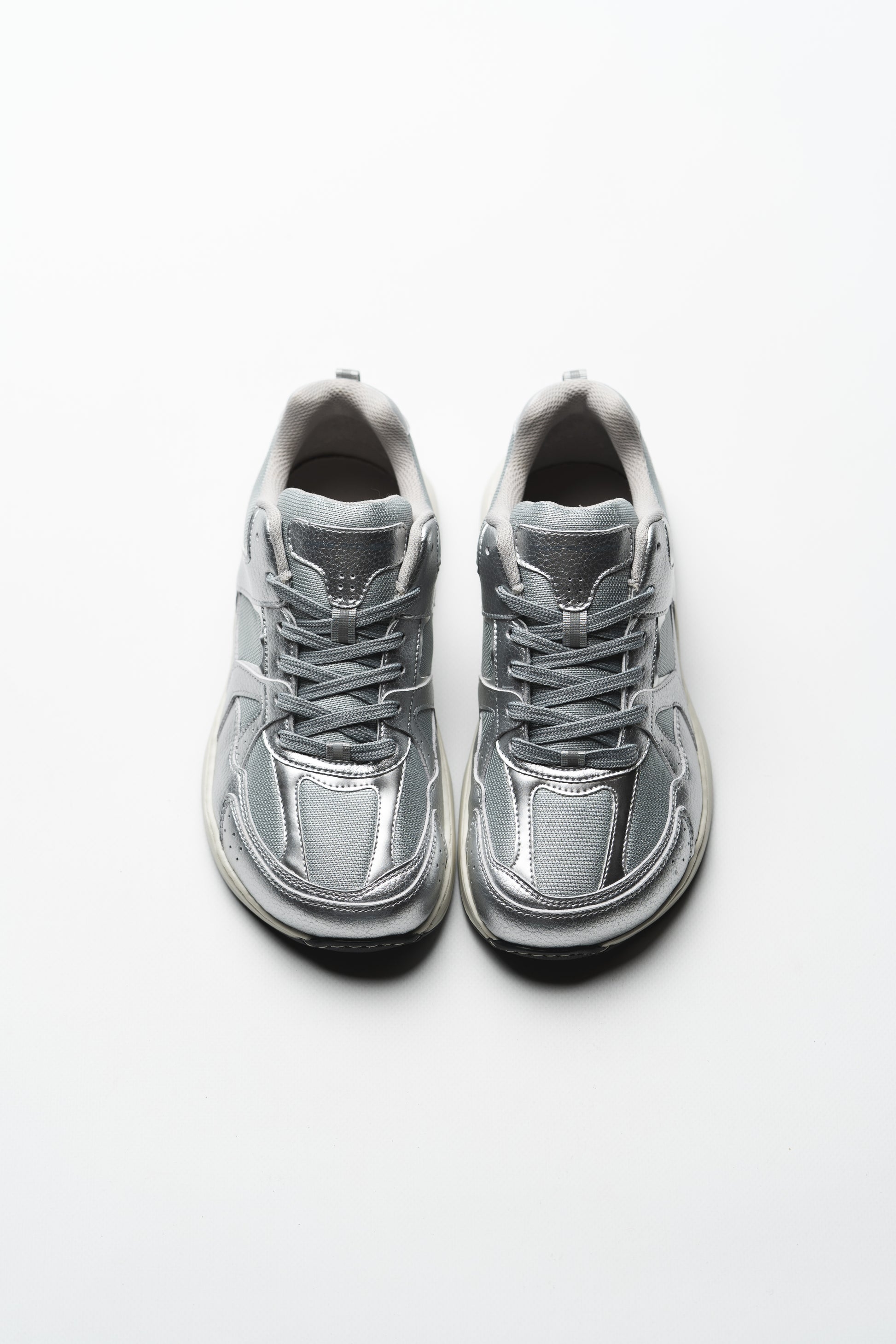 Barefoot Sneaker Retro Run Full Silver 2