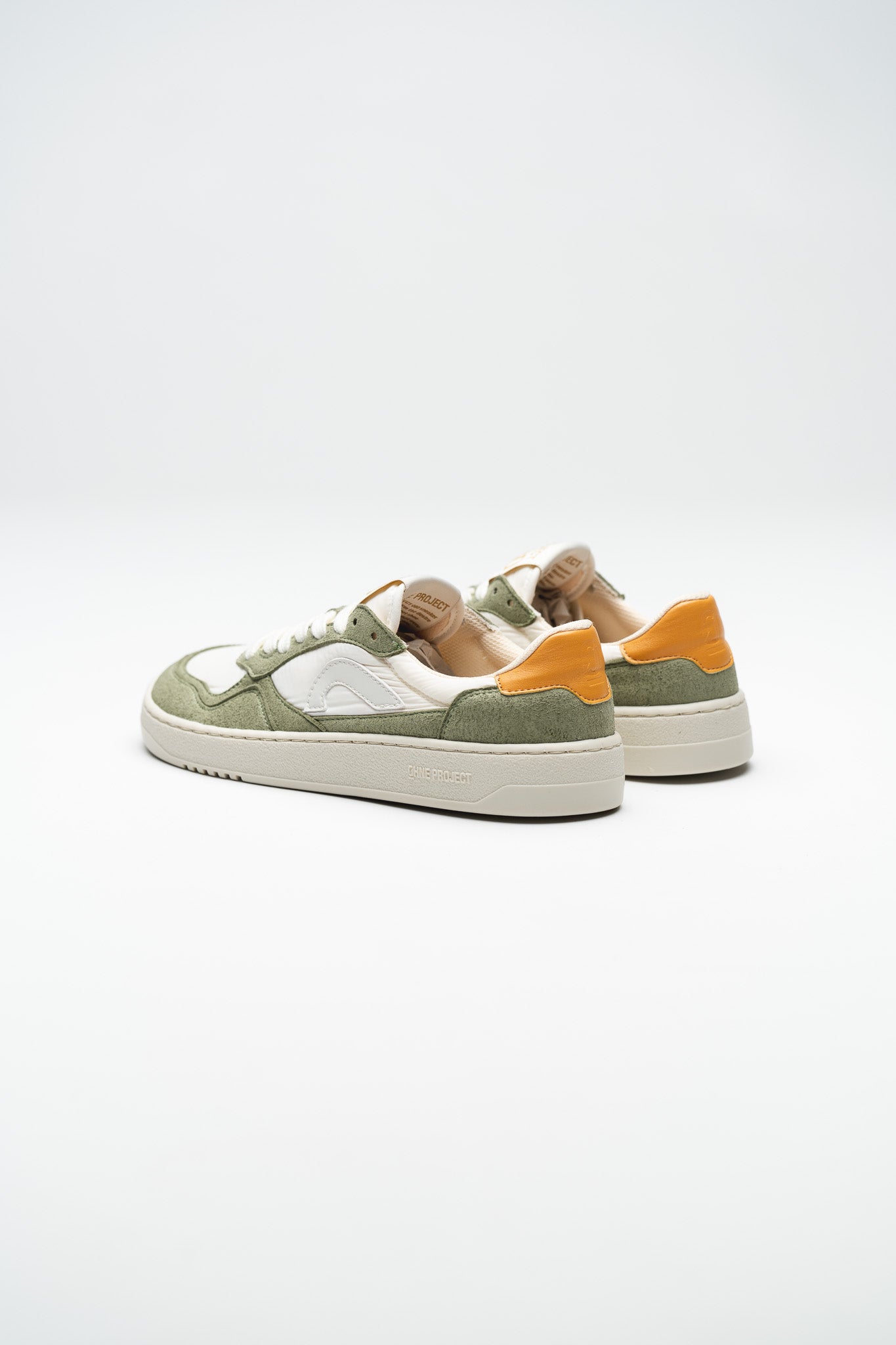 Barefoot Sneaker Project 080 Sulfur - Khaki & White - Ohne Project - 4