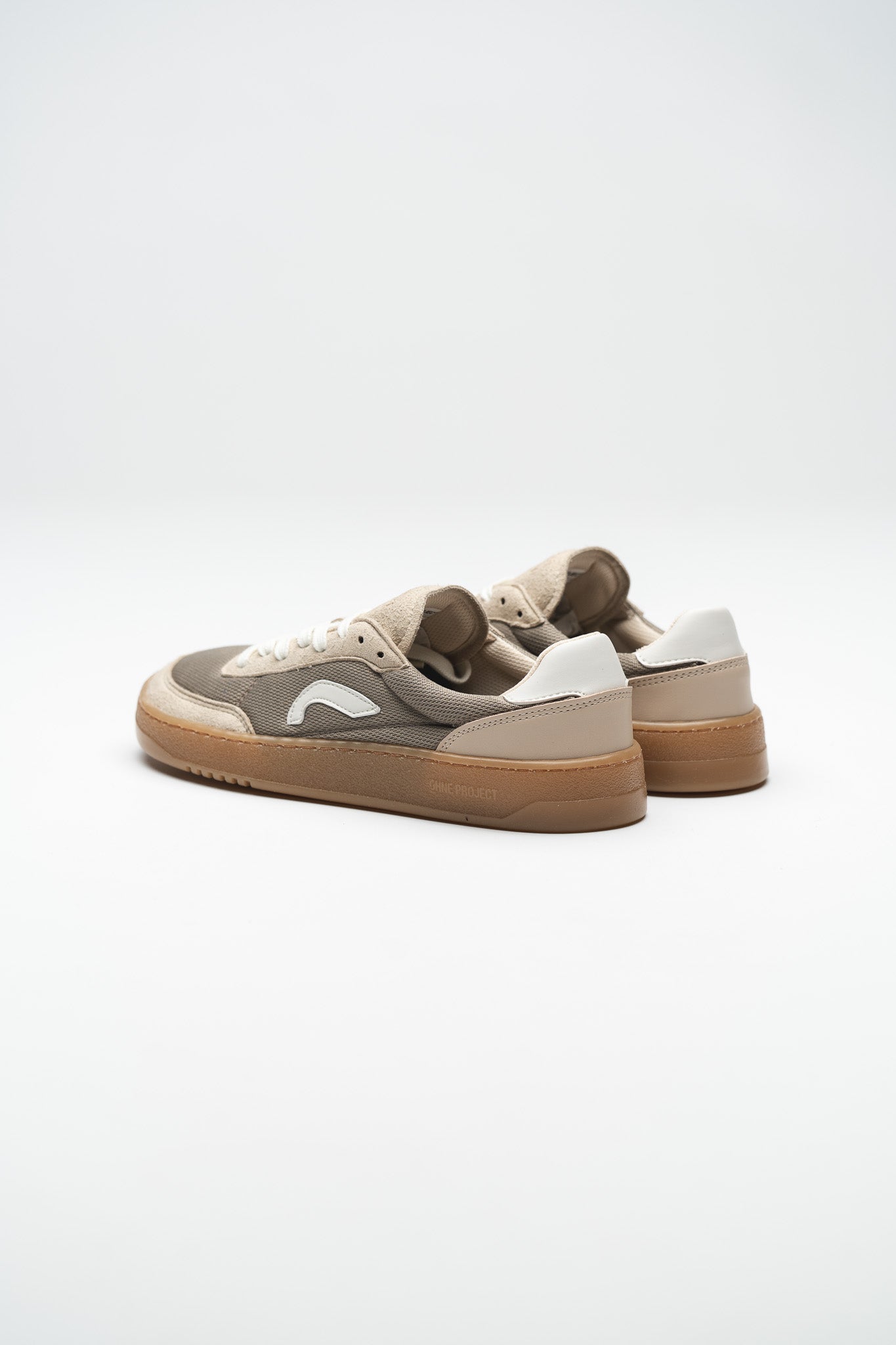 Barefoot Sneaker 060 Taupe Ohne Project back