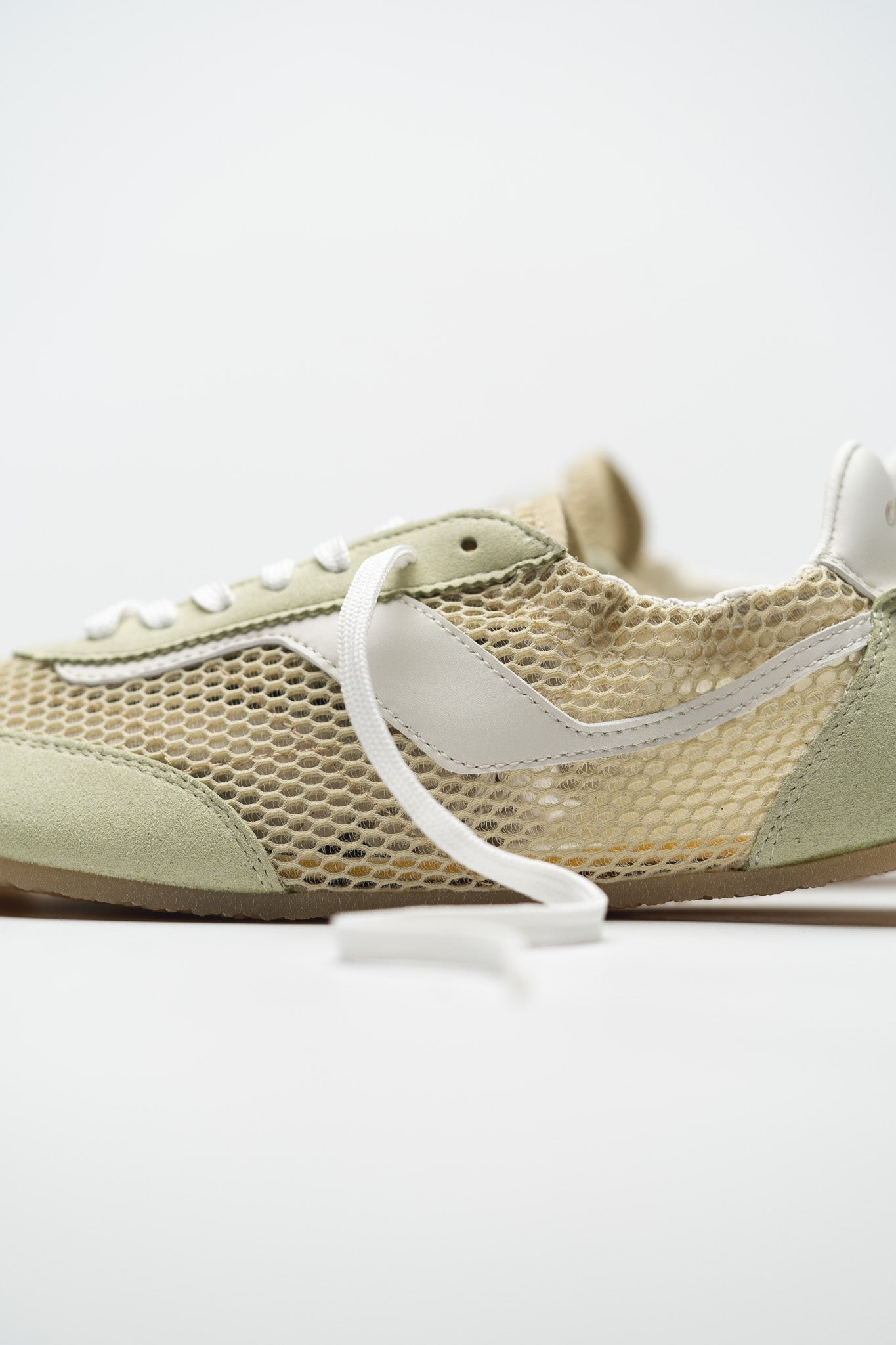 Barefoot Sneakerina Kima - Laguna - Cream & Sage - Ohne Project - 2