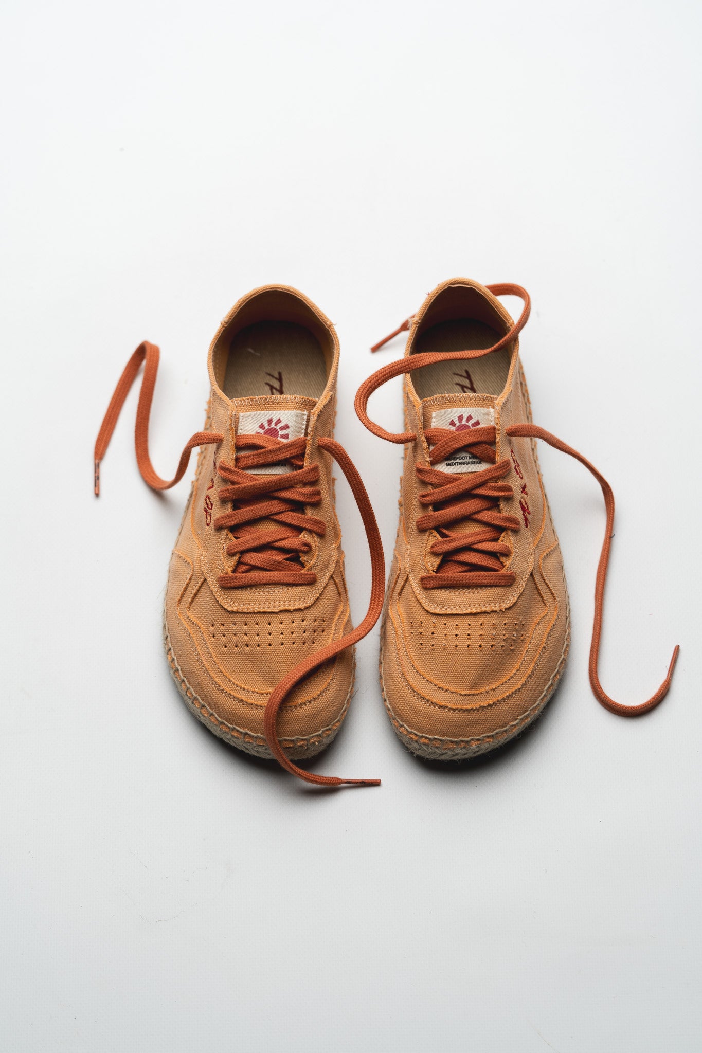 Barefoot Espadrilles 080 Toni Pons x Ohne Project Orange 4