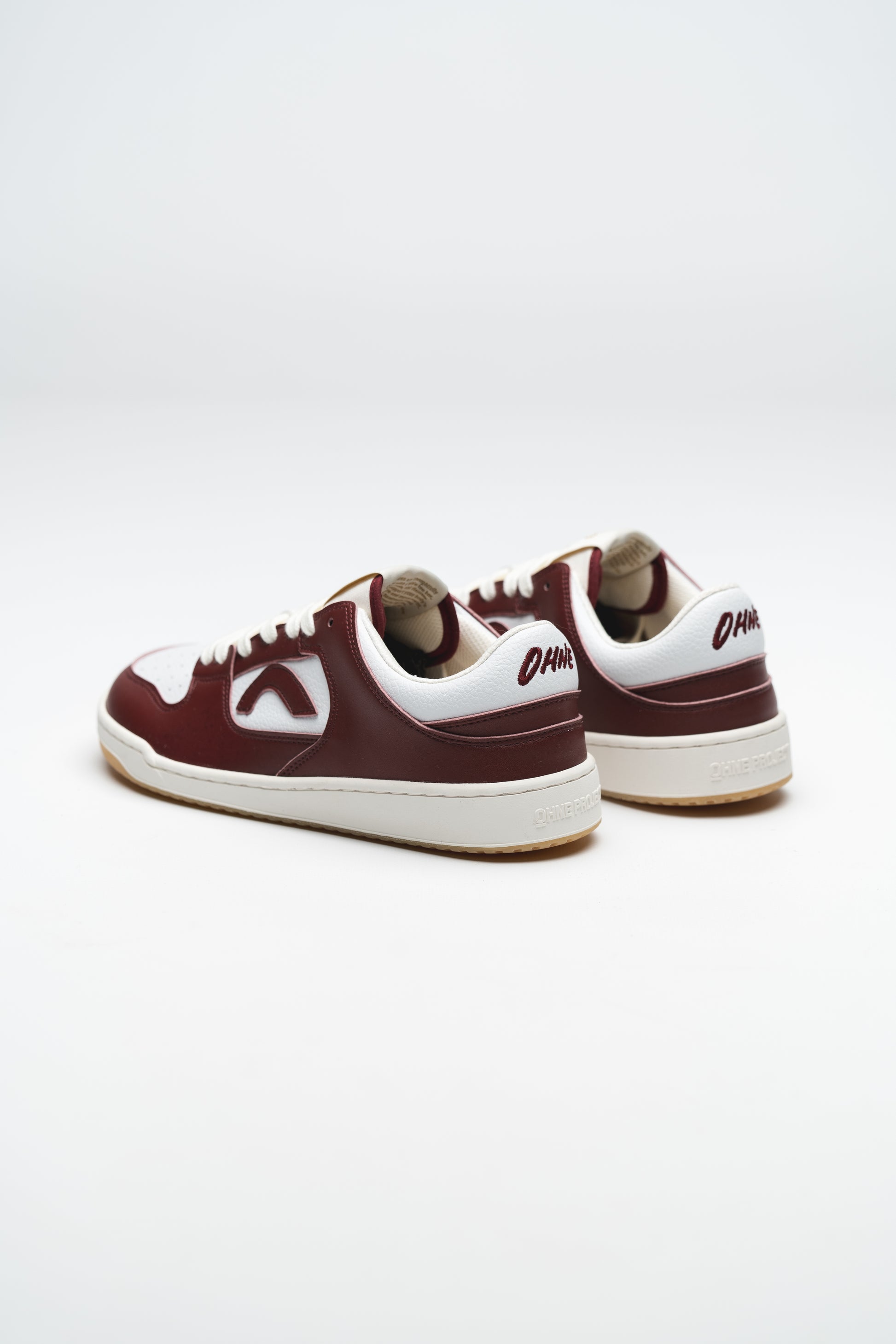 089 Wide Zapatillas Barefoot Merlot Ohne Project - vista trasera