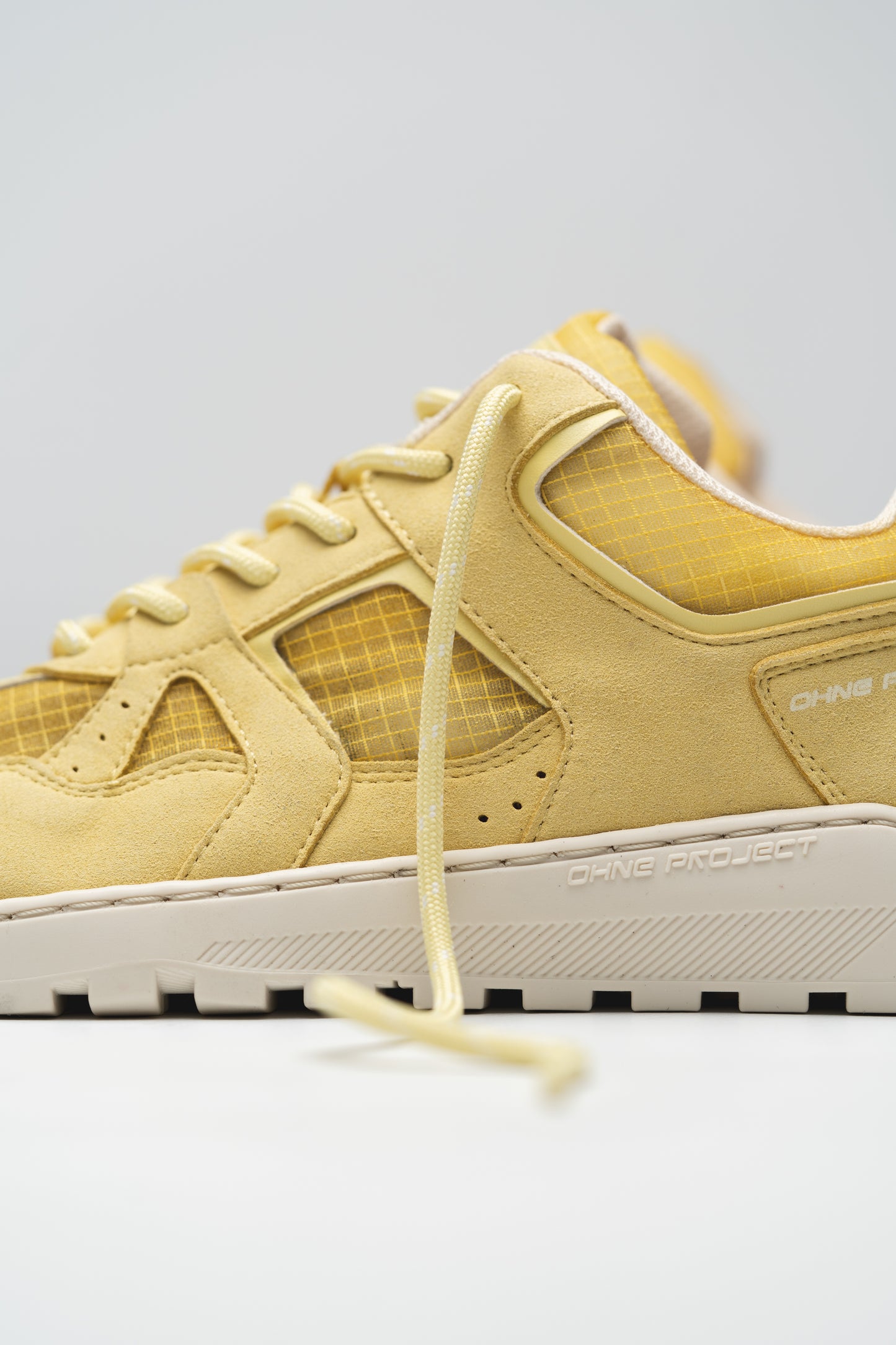 barefoot sneaker retro run sweet corn Ohne Project Collection Retro Run detail