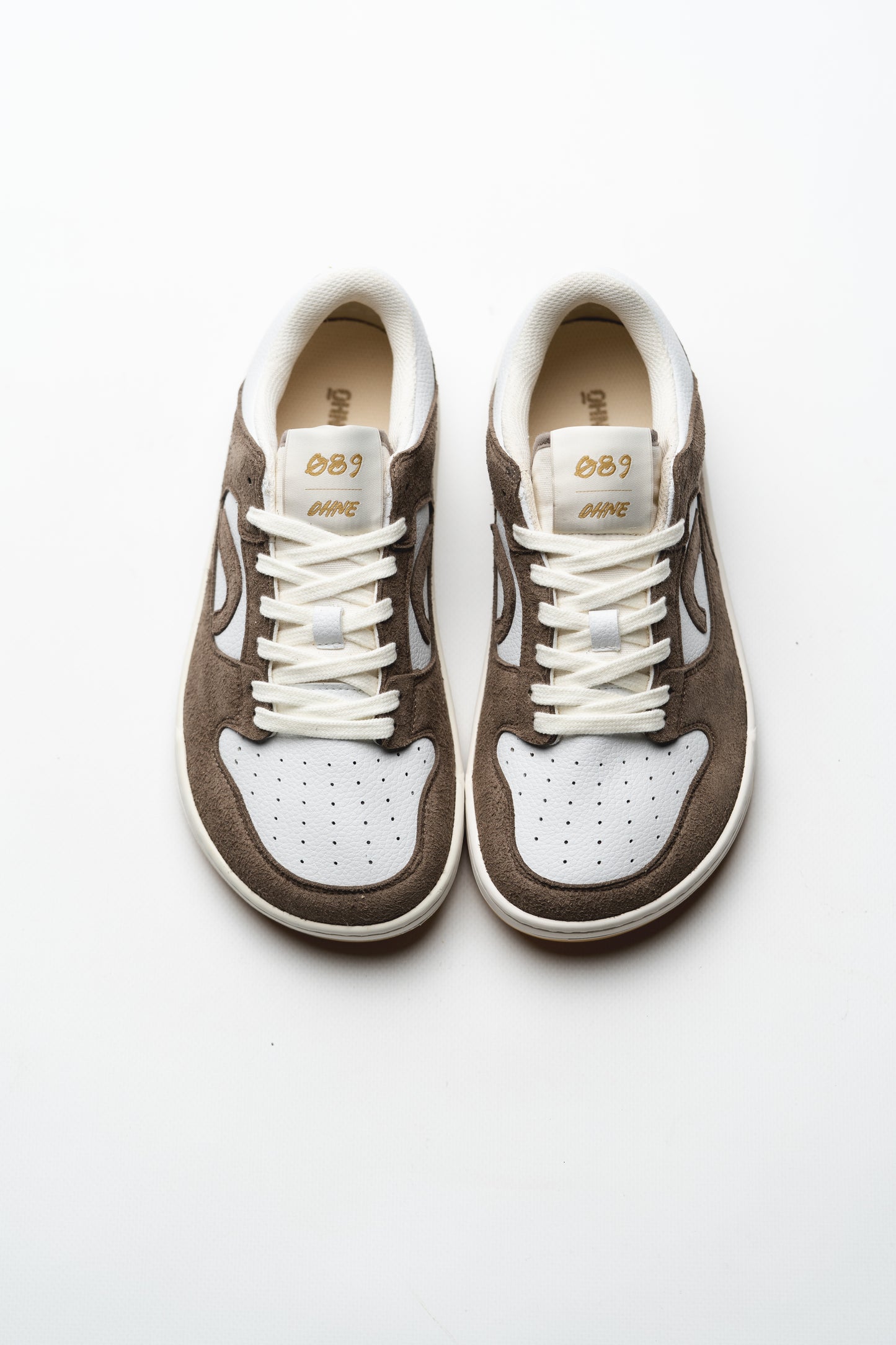 089 Wide Zapatillas Barefoot Smoky Taupe Ohne Project - vista superior