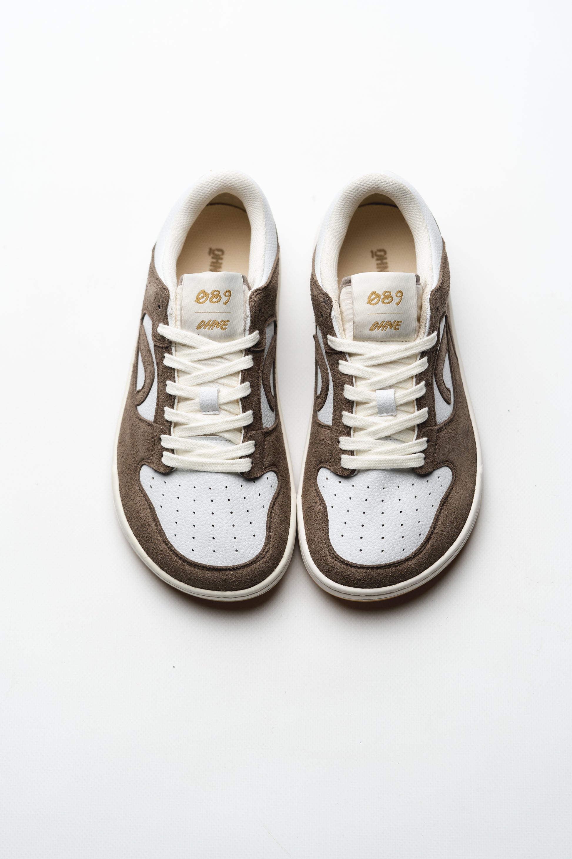 089 Wide Zapatillas Barefoot Smoky Taupe Ohne Project - vista superior