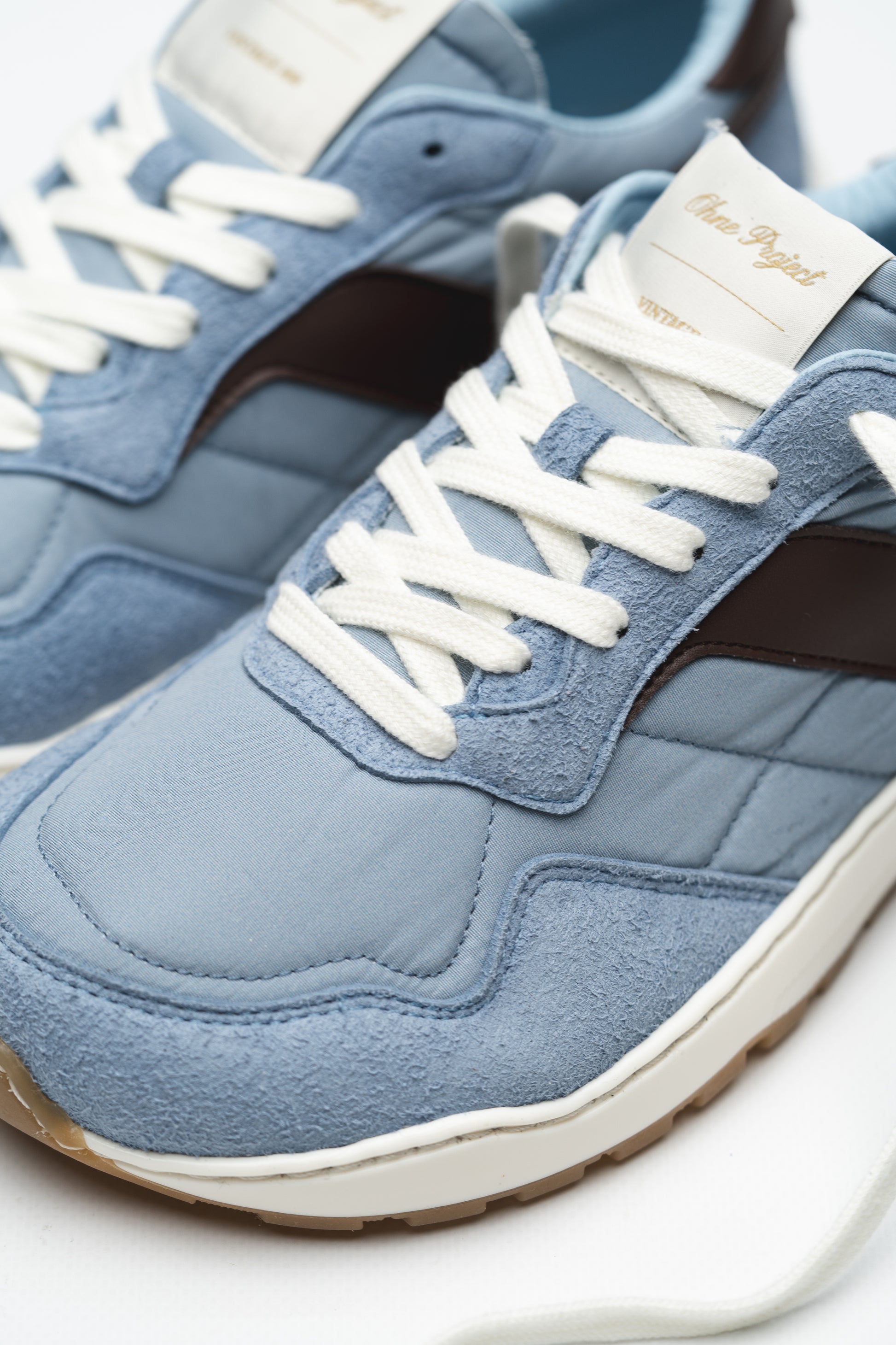 Barefoot Sneakers Retro Run Vintage Ash Blue Ohne Project 8