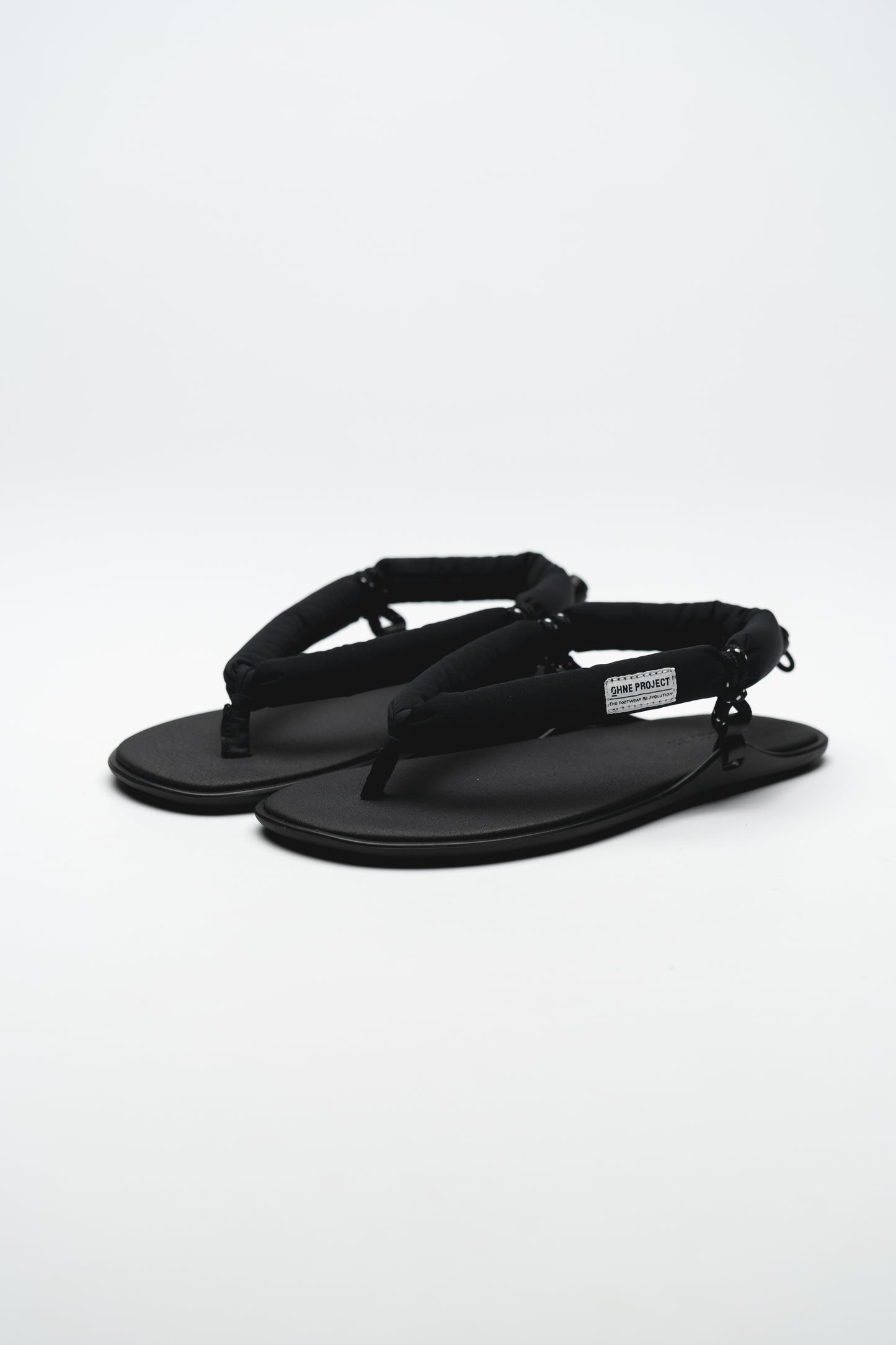 Padded Barefoot Sandal Soren Black - Ohne Project - 2