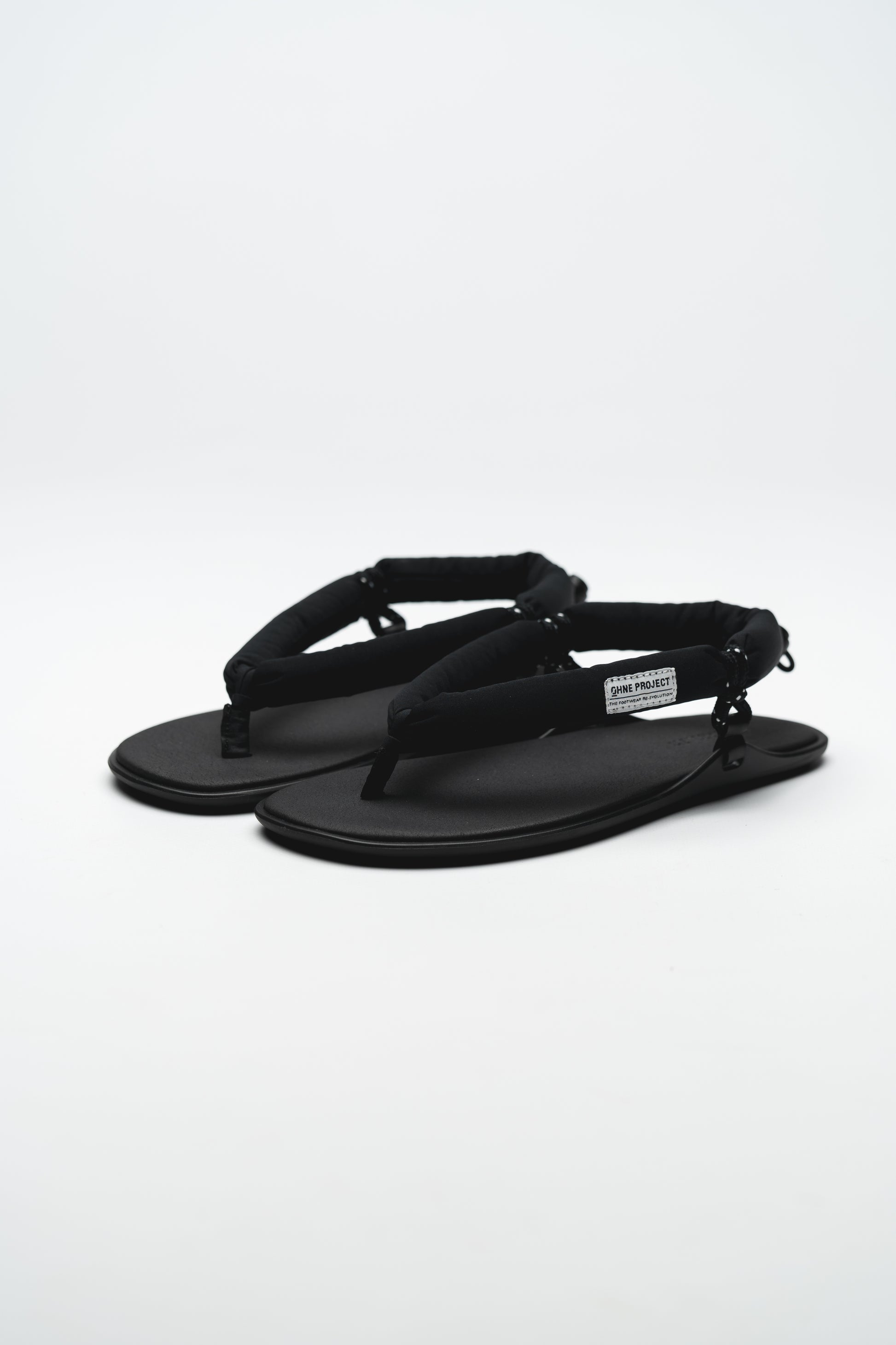 Padded Barefoot Sandal Soren Black - Ohne Project - 2