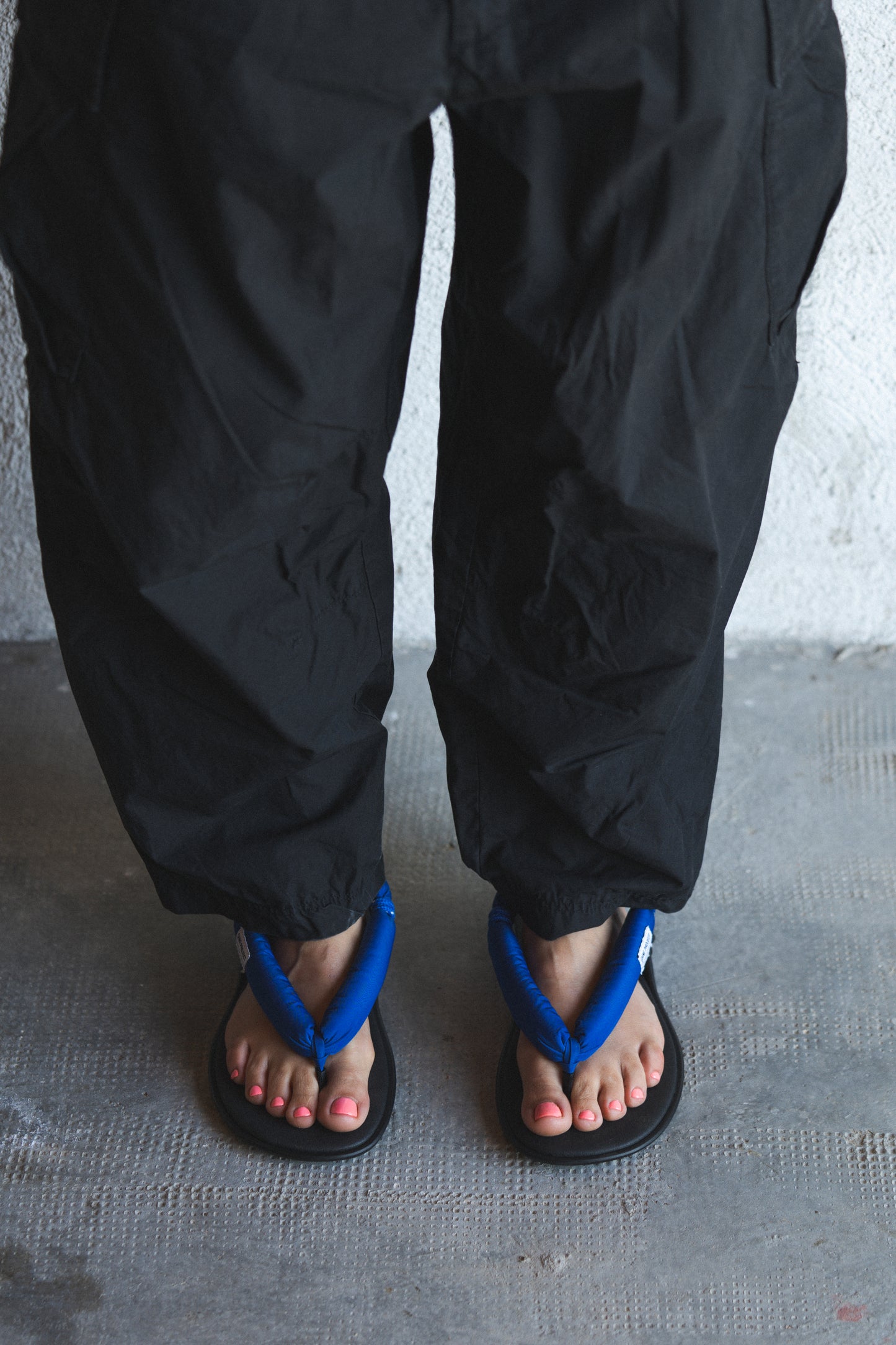 PADDED BAREFOOT SANDAL SOREN COBALT