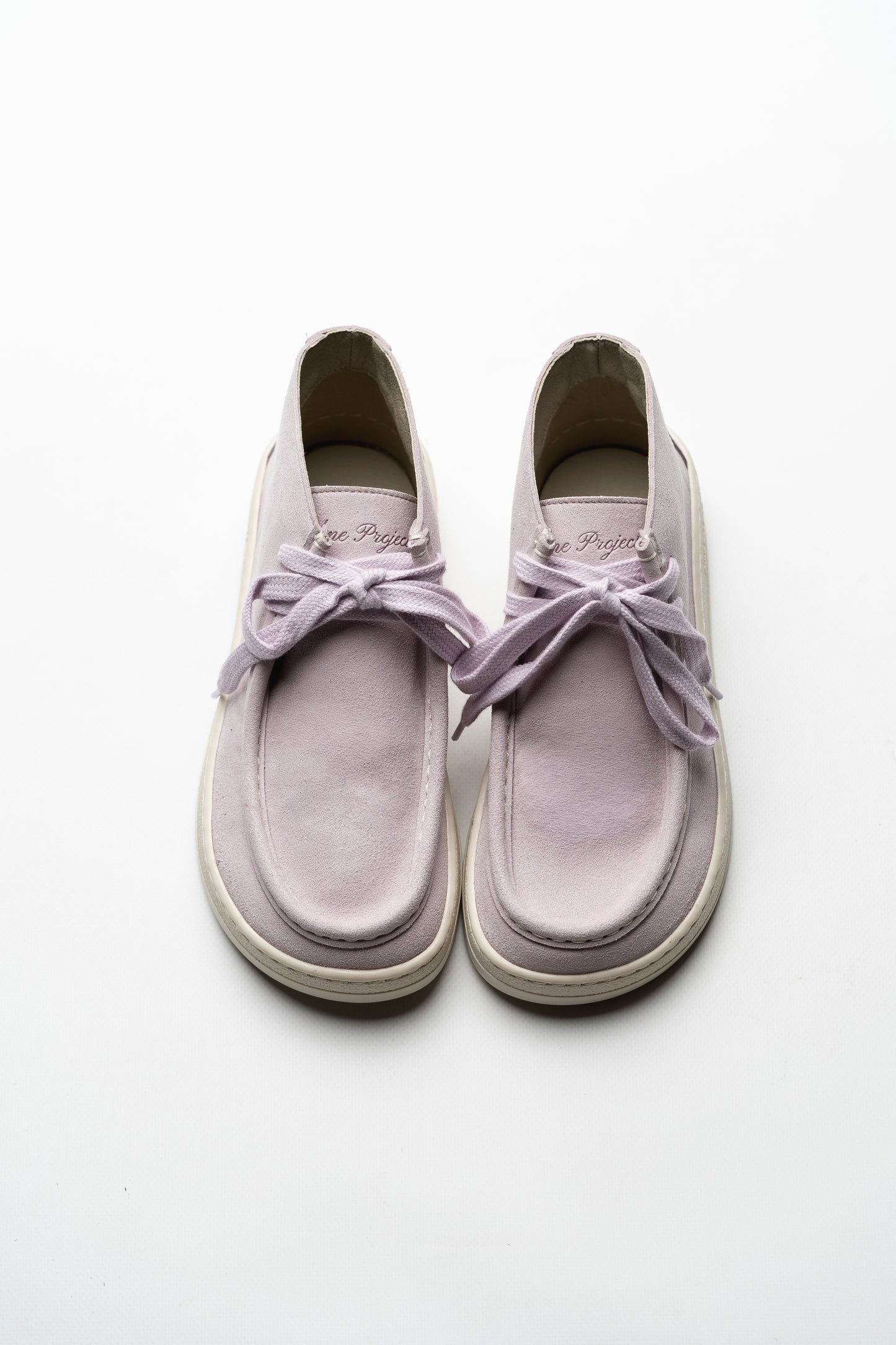 Barefoot Chukka Boot Ona Plum Ohne Project - top view of the pair