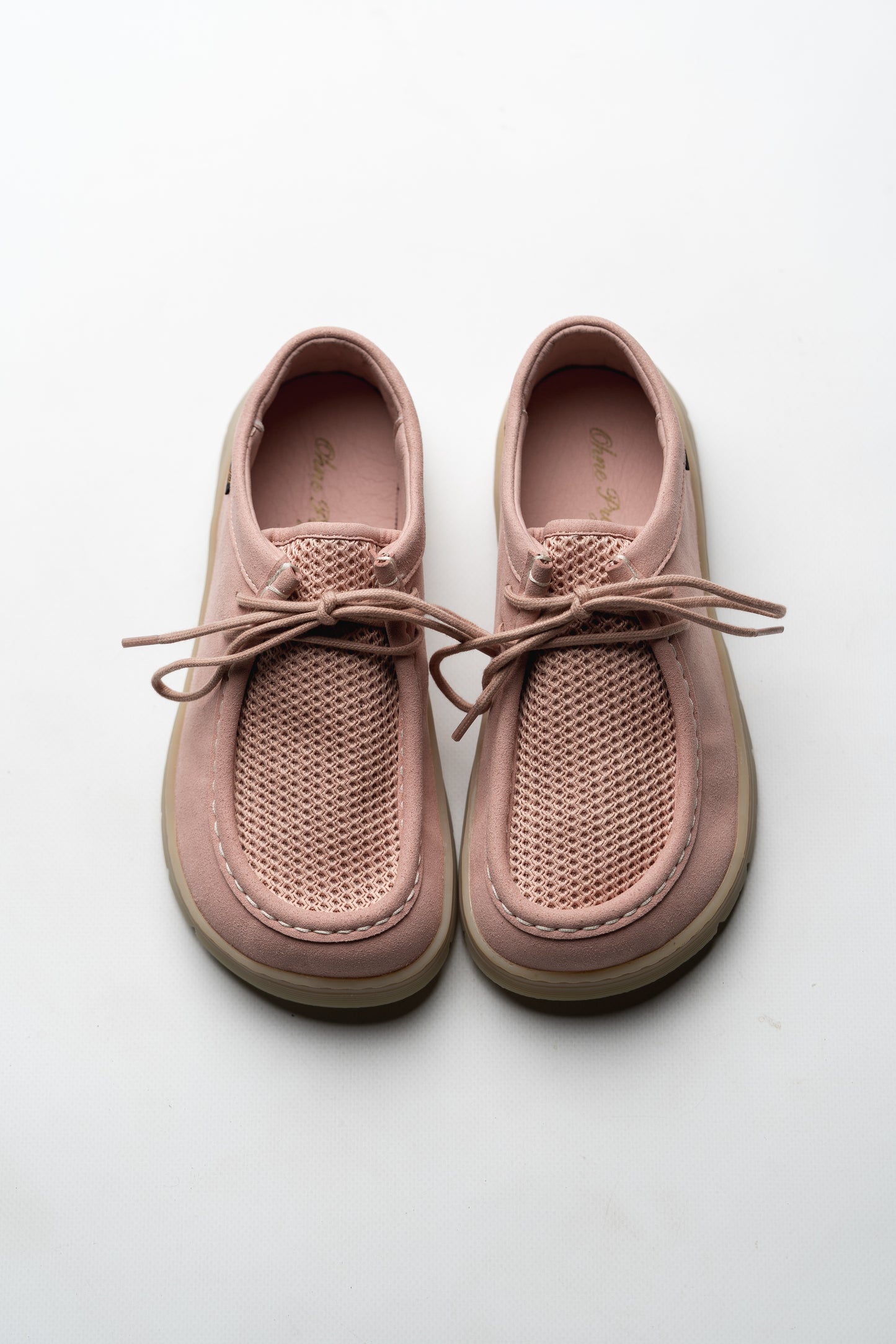 ZAPATO BAREFOOT CON CORDONES MILOS ROSADO