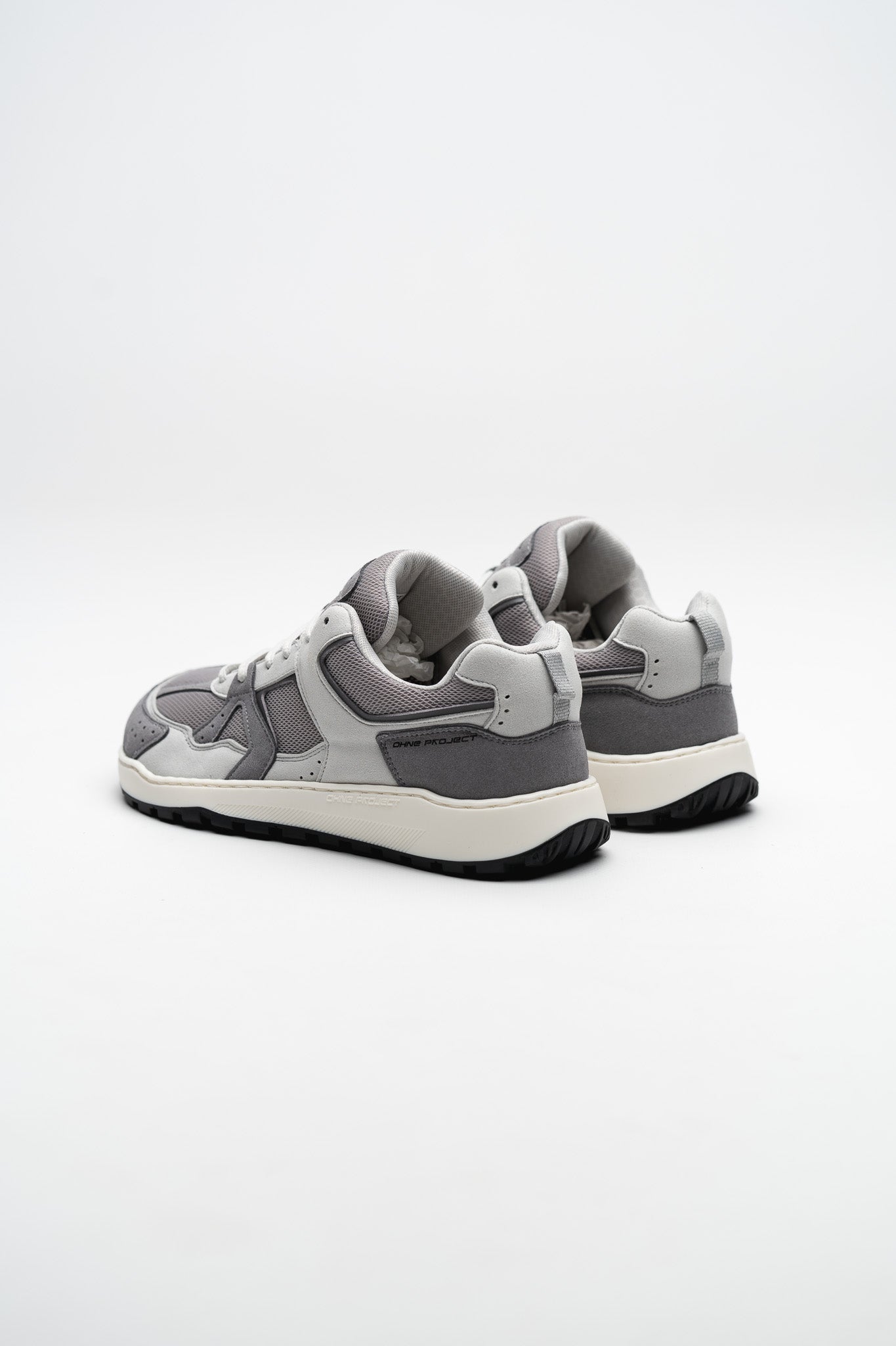 Barefoot Sneaker Retro Run V2 Smoke - Ohne Project - rear view