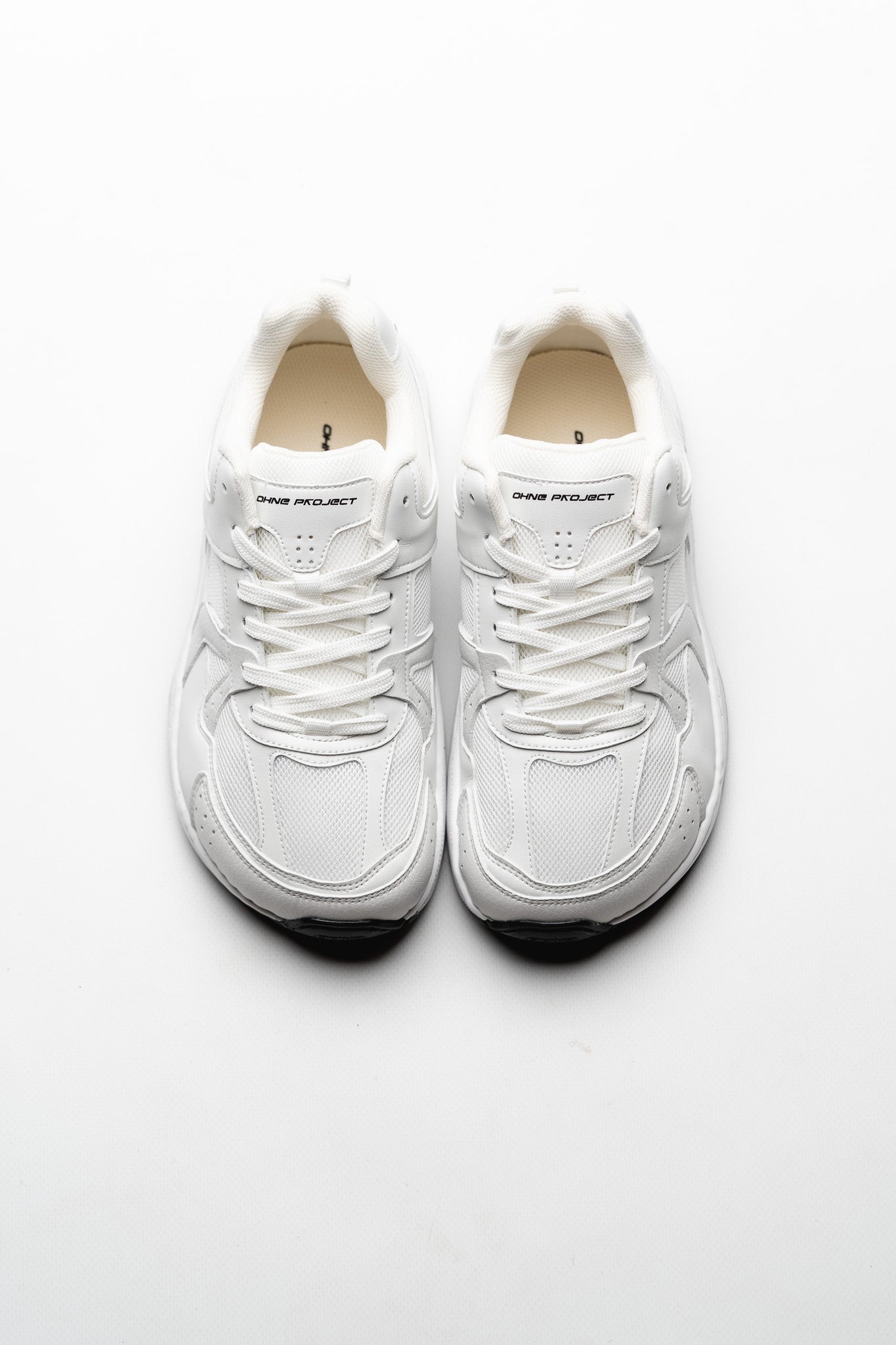 Barefoot Sneaker Retro Run V2 Off White - Ohne Project - top view