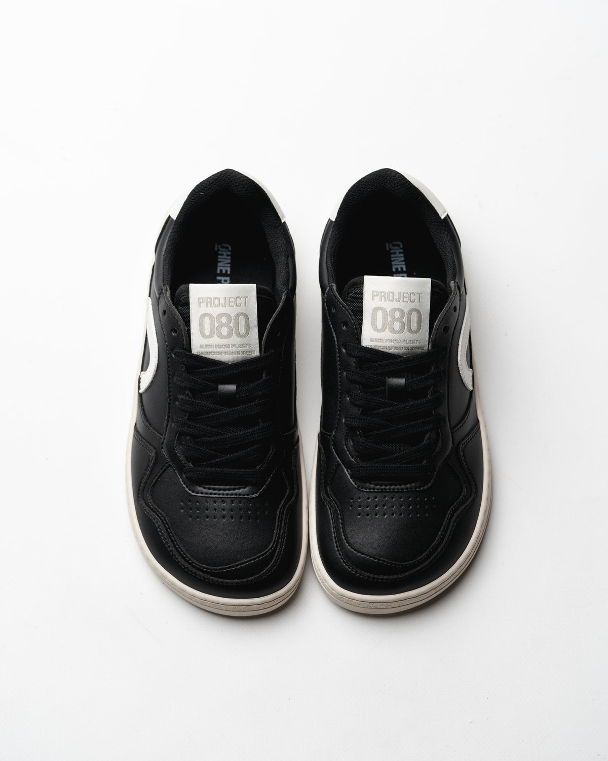Barefoot Sneaker 080 Shadow Black Ohne Project top view