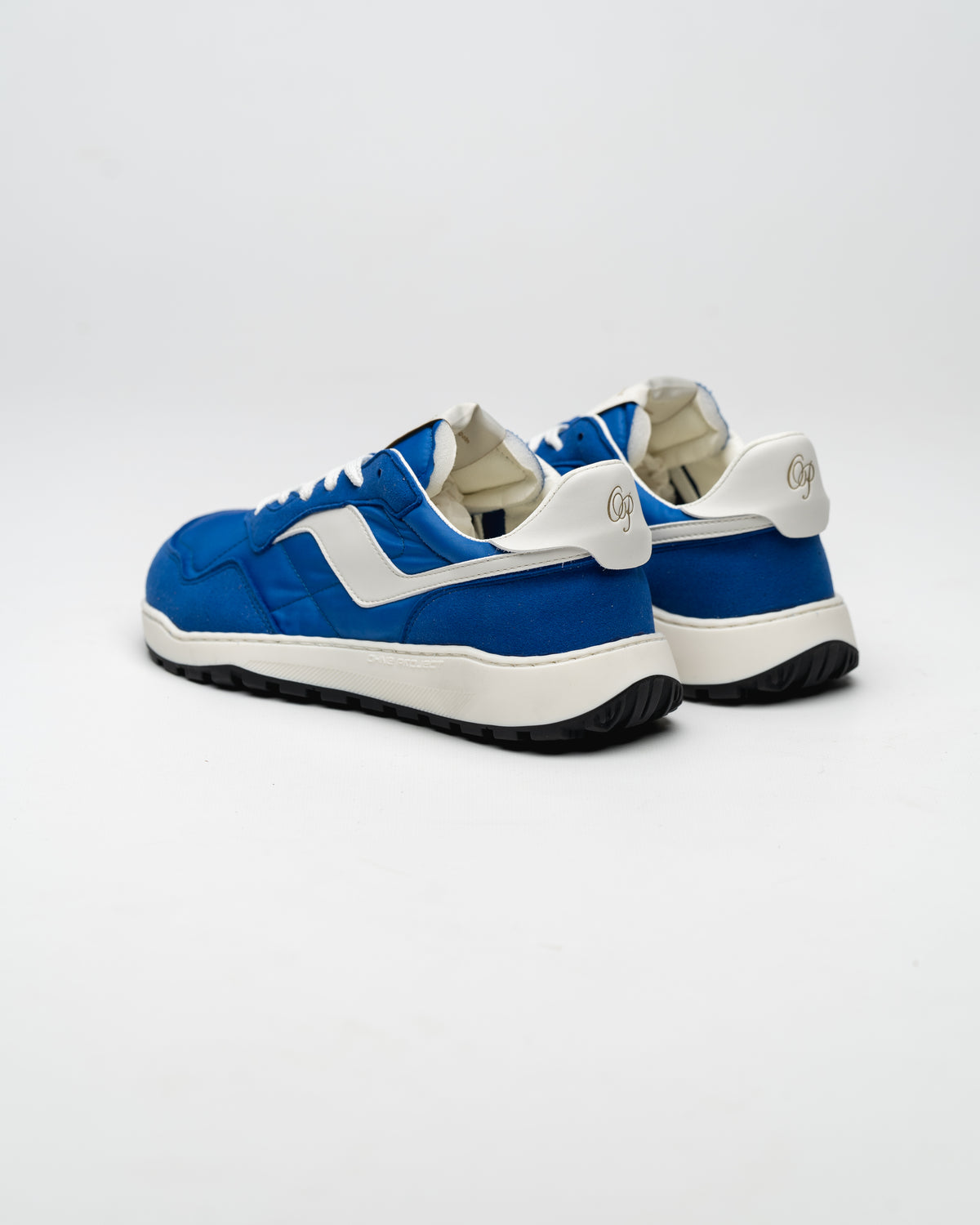Barefoot Sneaker Retro Run Vintage Blue Sea rear view