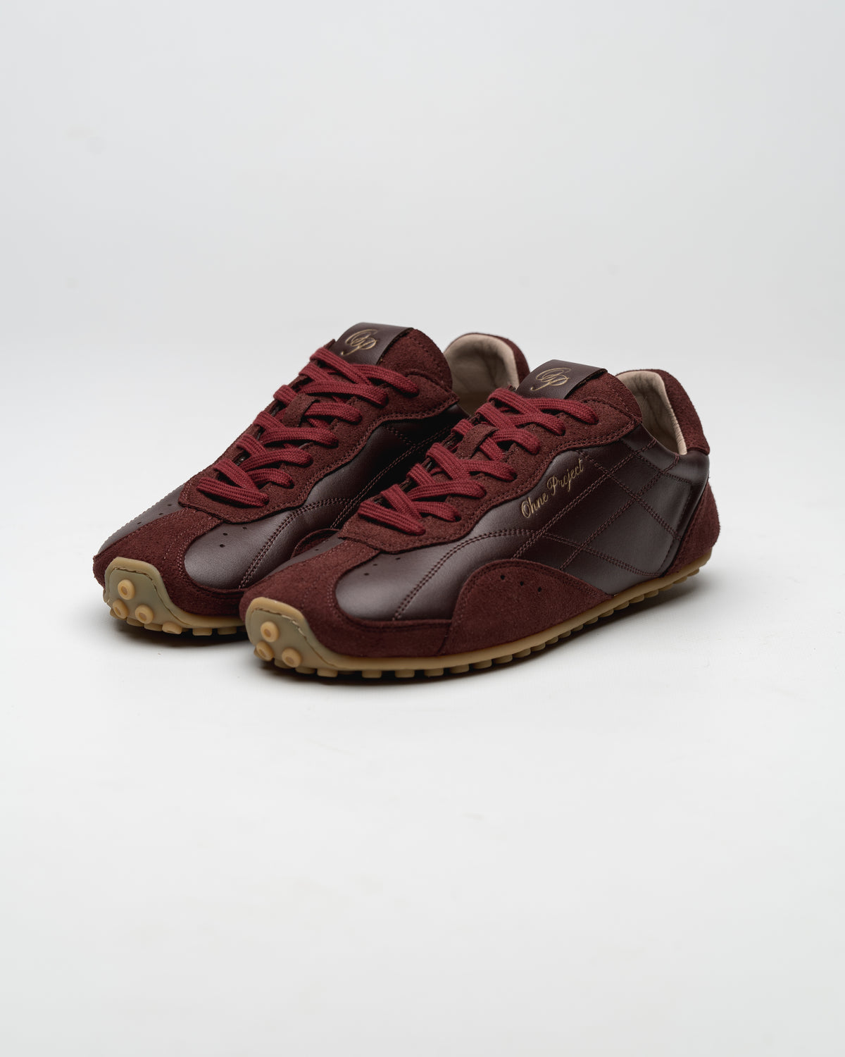 Sneakerina Barefoot Kima 79 Merlot Ohne Project vista completa