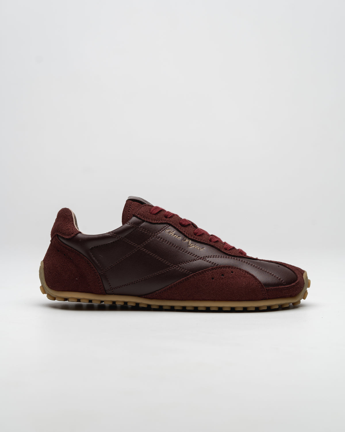 Sneakerina Barefoot Kima 79 Merlot Ohne Project vista suela