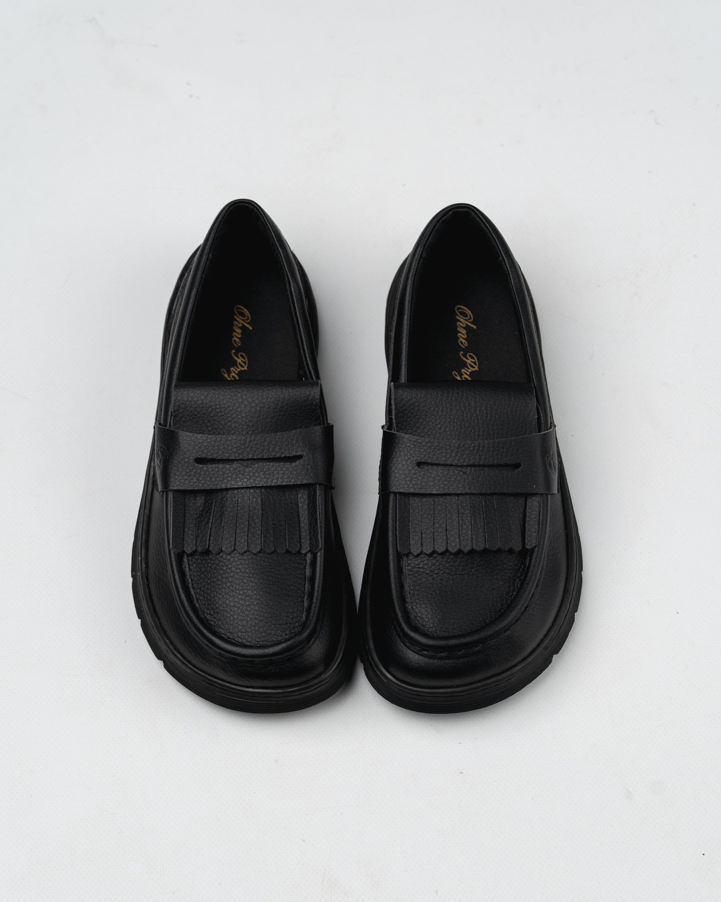 Barefoot Loafer Luma Black Ohne Project top view