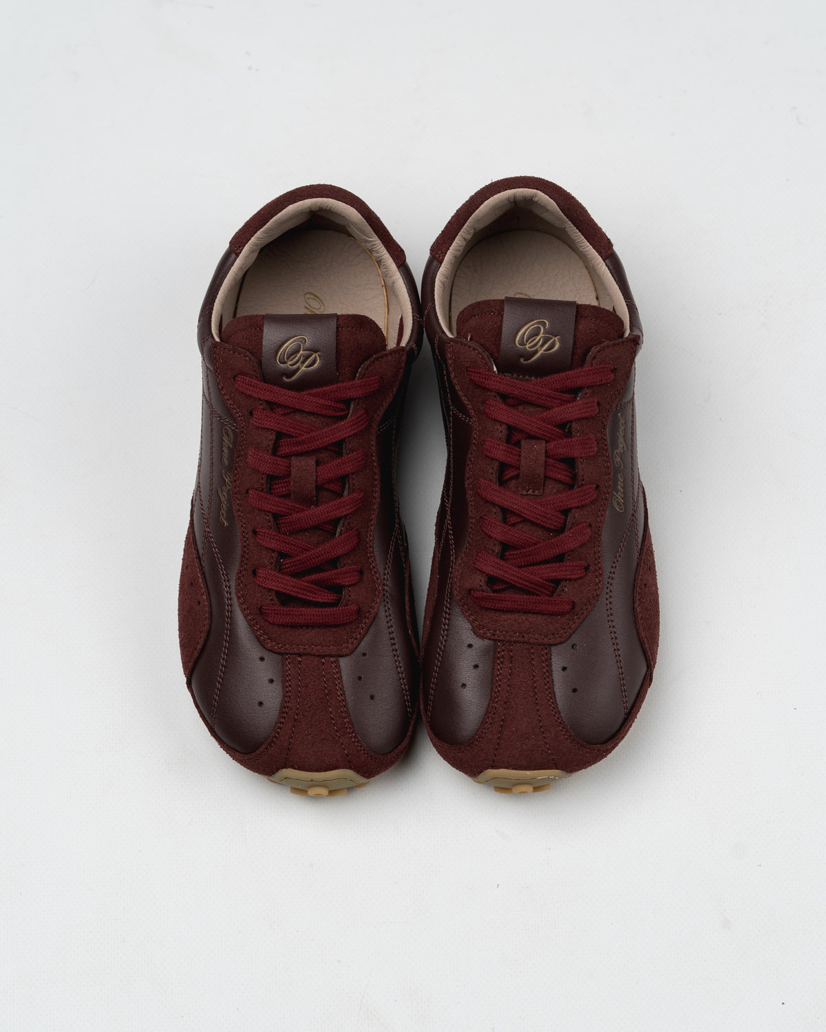 Sneakerina Barefoot Kima 79 Merlot Ohne Project vista superior
