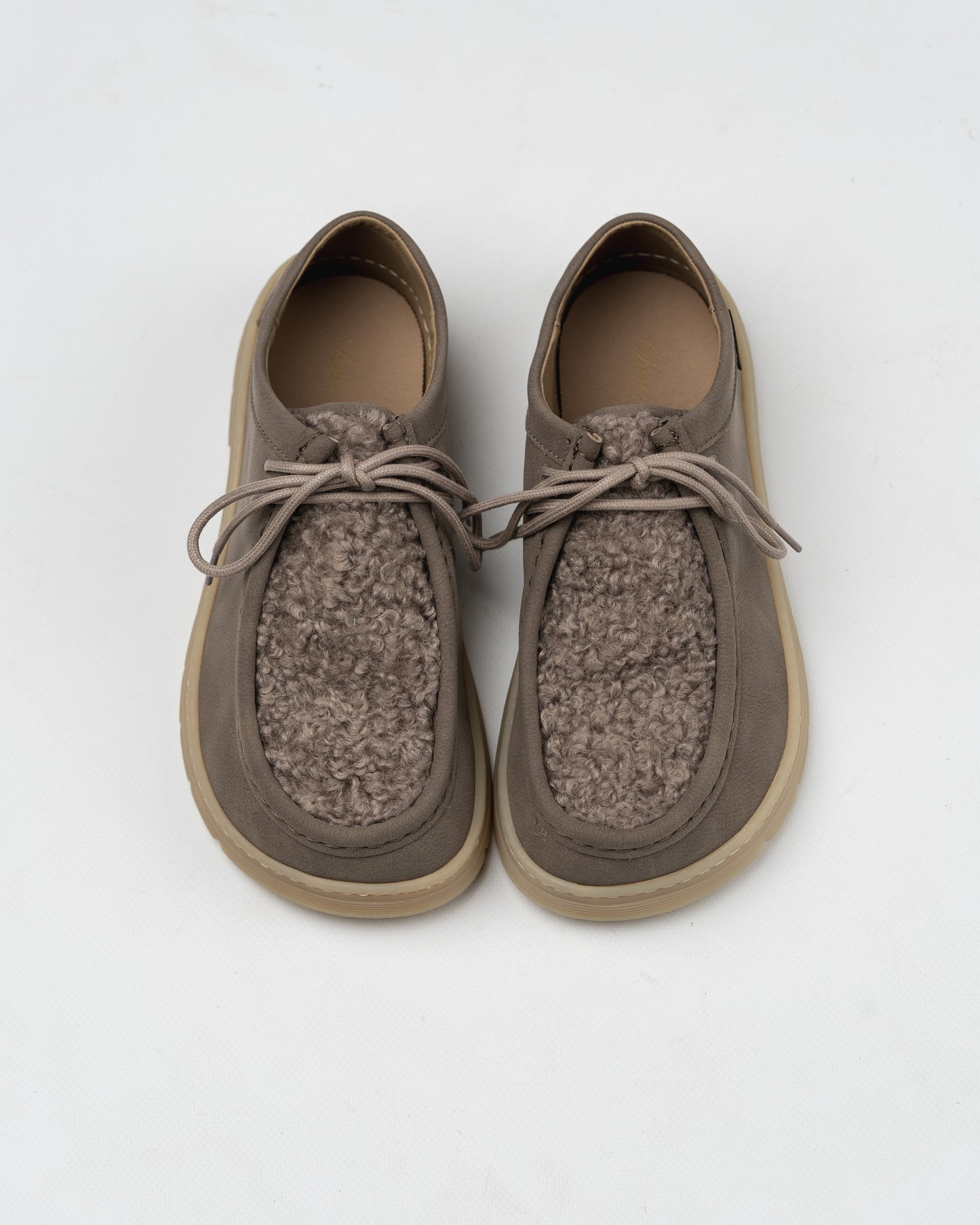 Barfuß-Schnürschuh MILOS TAUPE